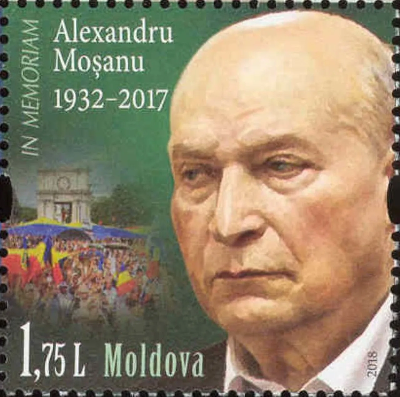 Portrait of Alexandru Moșanu (1932–2017) – memorial page