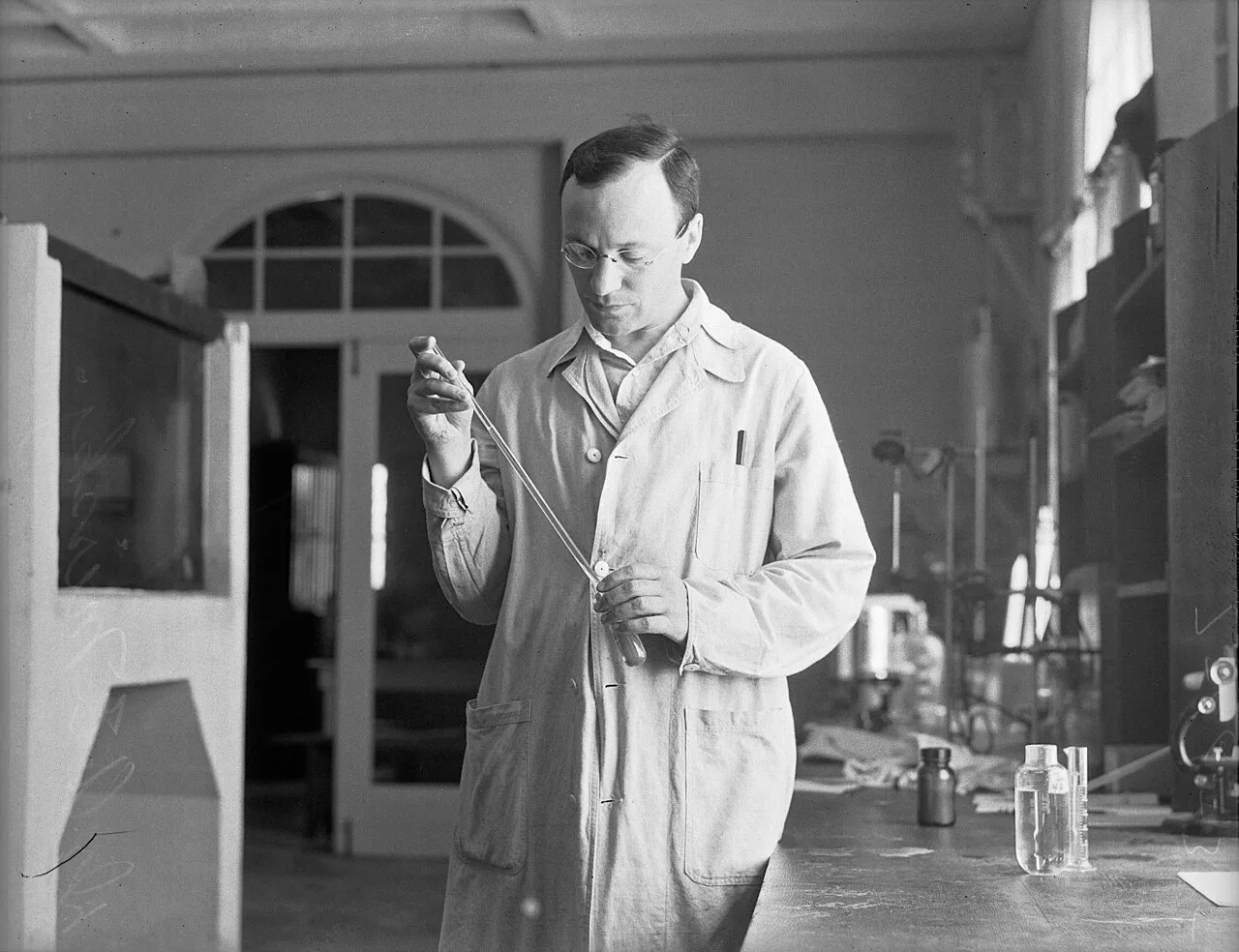 Porträt von Alfred E. Mirsky (1900–1974) – Gedenkseite