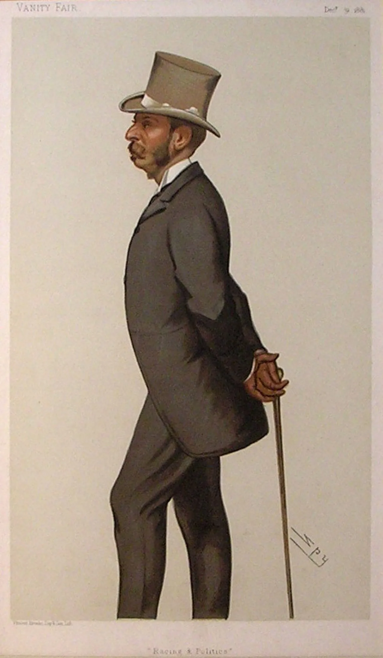 Porträt von Algernon Greville, 2nd Baron Greville (1841–1909) – Gedenkseite