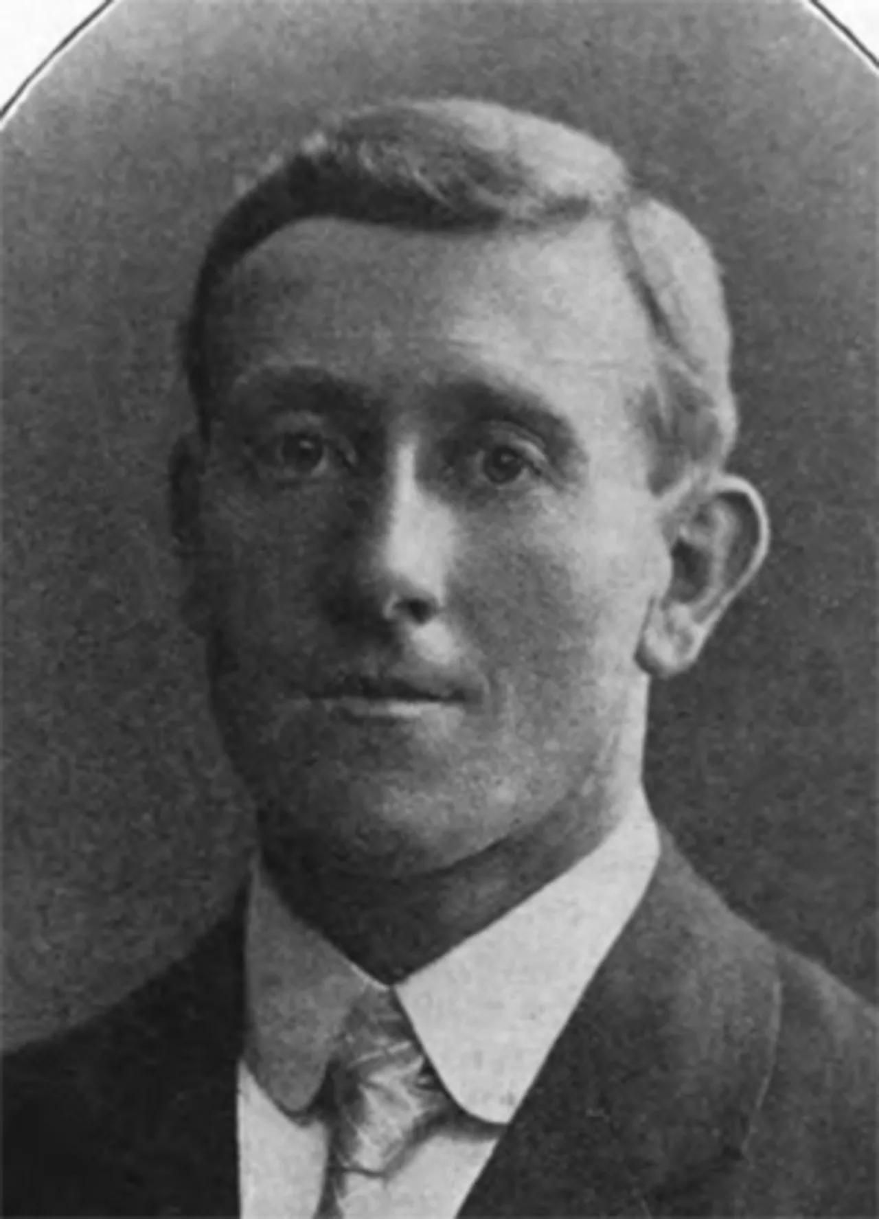 Portrait of Algy Gehrs (1880–1953) – memorial page