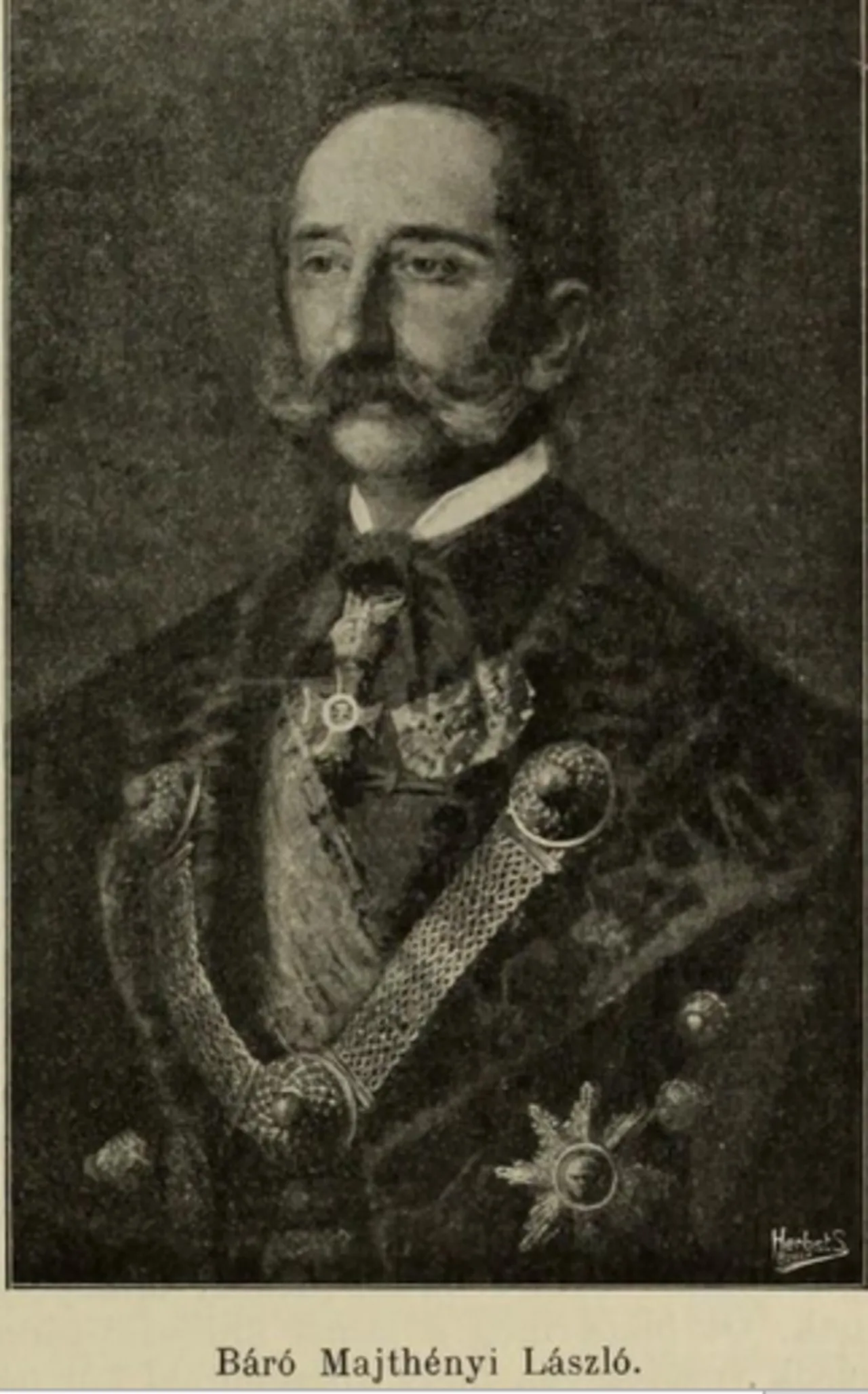 Portrait of László Majthényi (1820–1908) – memorial page