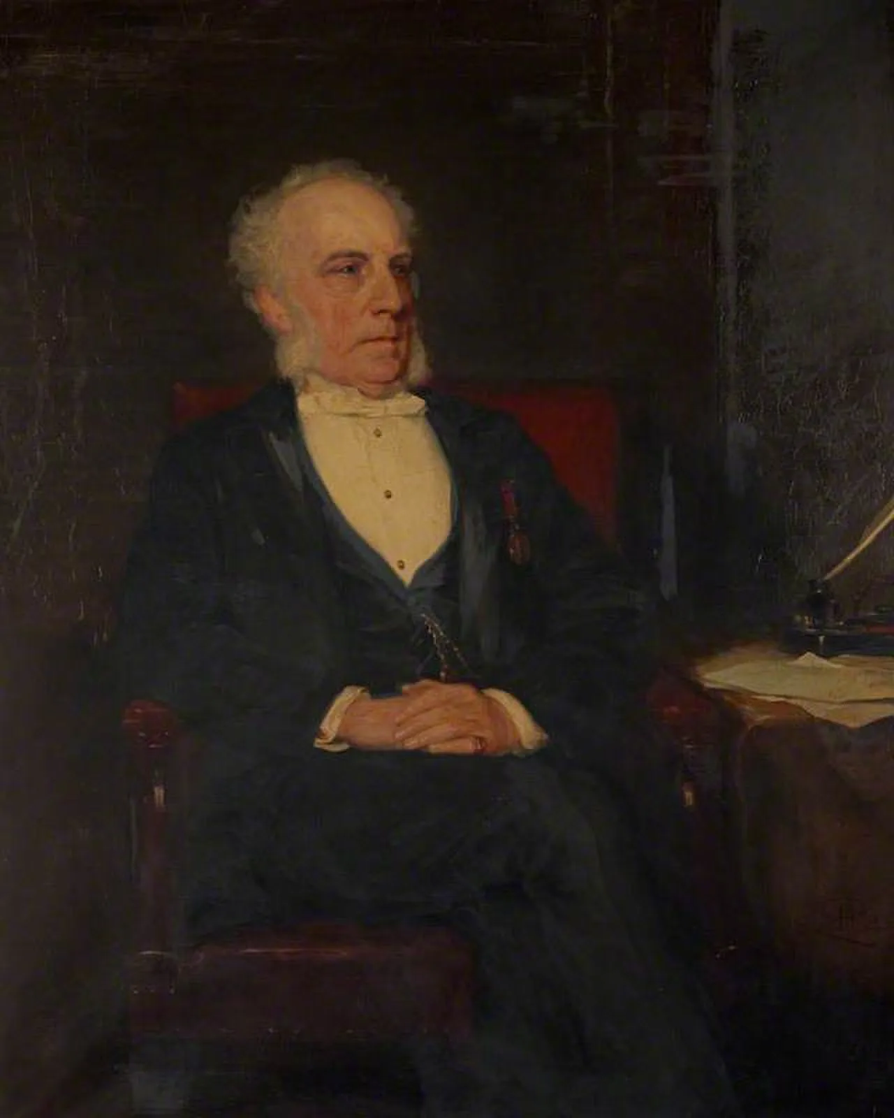 Portrait of Bouverie Francis Primrose (1813β1898) β memorial page