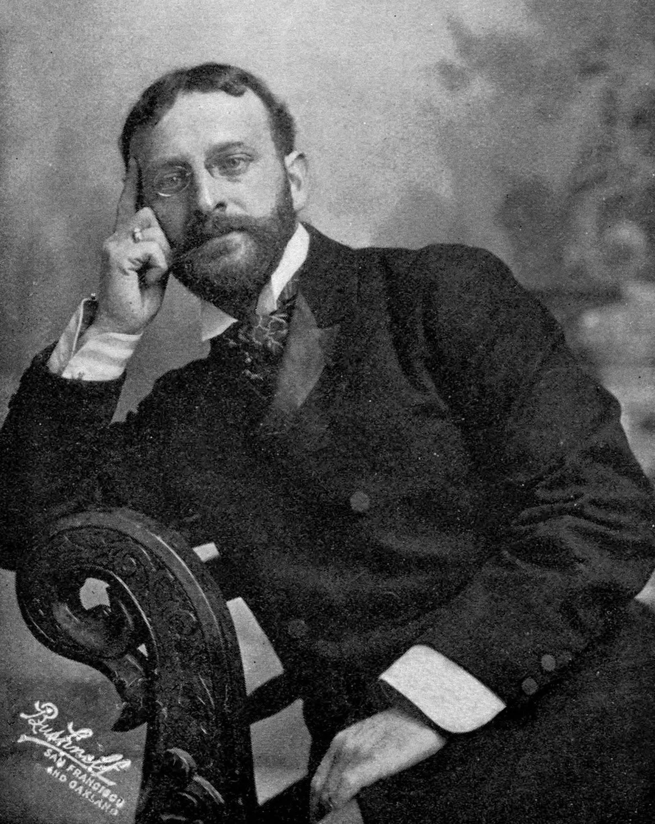 Portrait of Albert Abrams (1863–1924) – memorial page