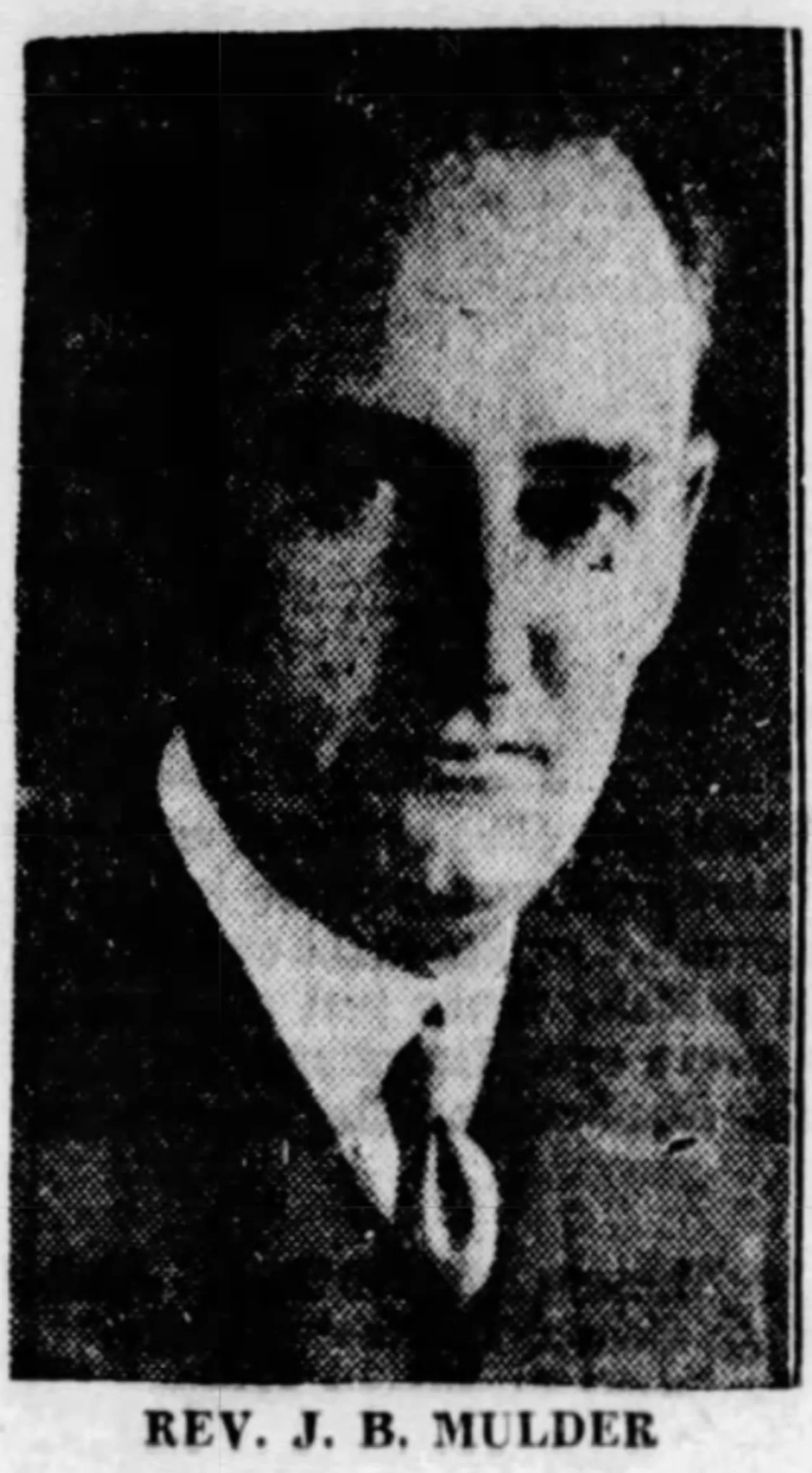 Porträt von James Bernard Mulder (1888–1973) – Gedenkseite