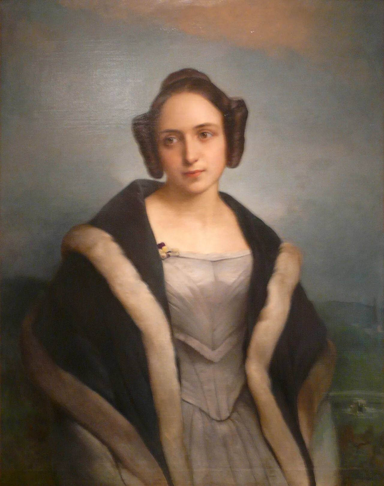 Porträt von Anna Zofia Sapieha (1799–1864) – Gedenkseite