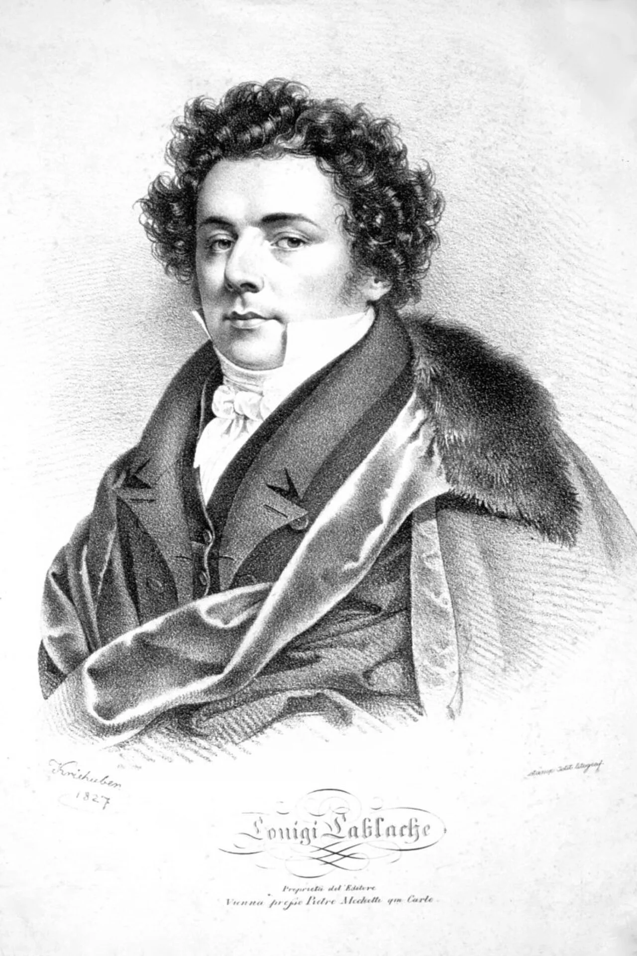Portrait of Luigi Lablache (1794–1858) – memorial page