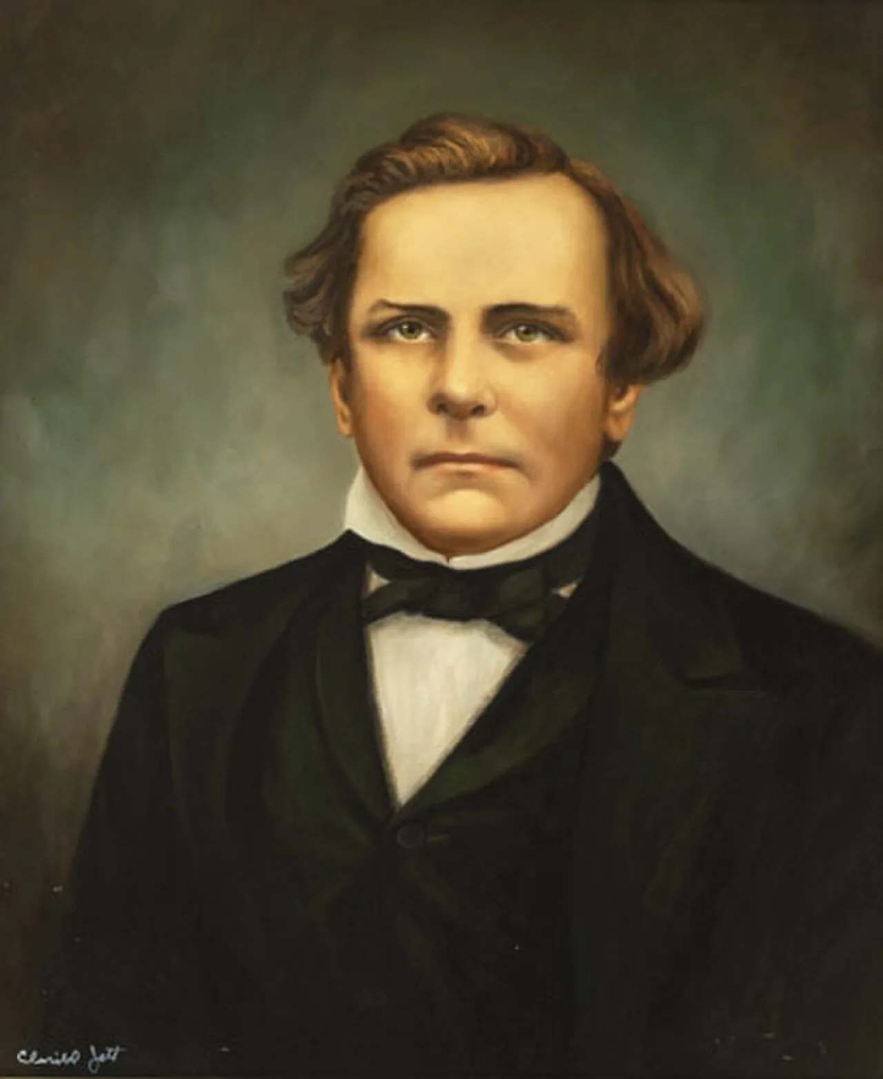 Porträt von James E. Broome (1808–1883) – Gedenkseite