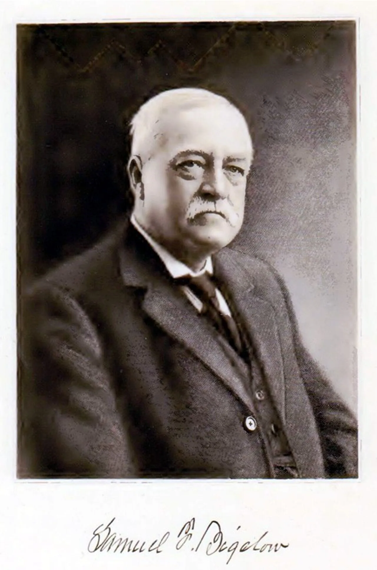 Porträt von Samuel Fowler Bigelow (1837–1915) – Gedenkseite