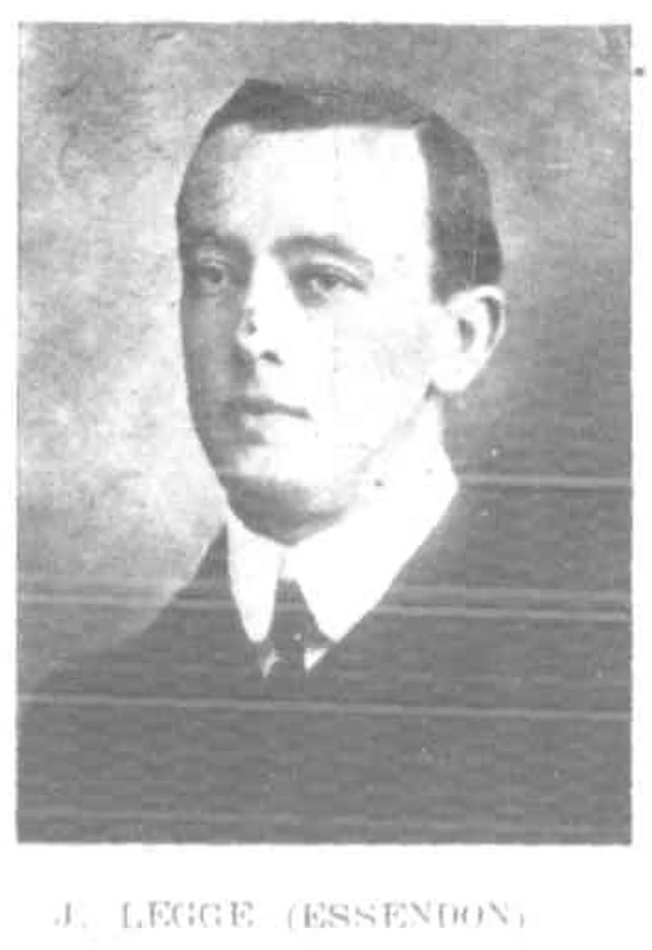 Porträt von Arthur Legge (1881–1941) – Gedenkseite