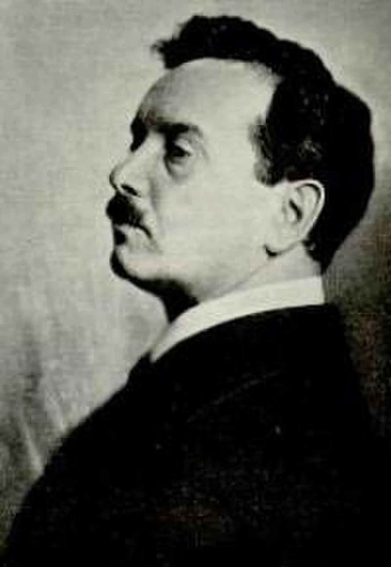 Porträt von Max Dauthendey (1867–1918) – Gedenkseite