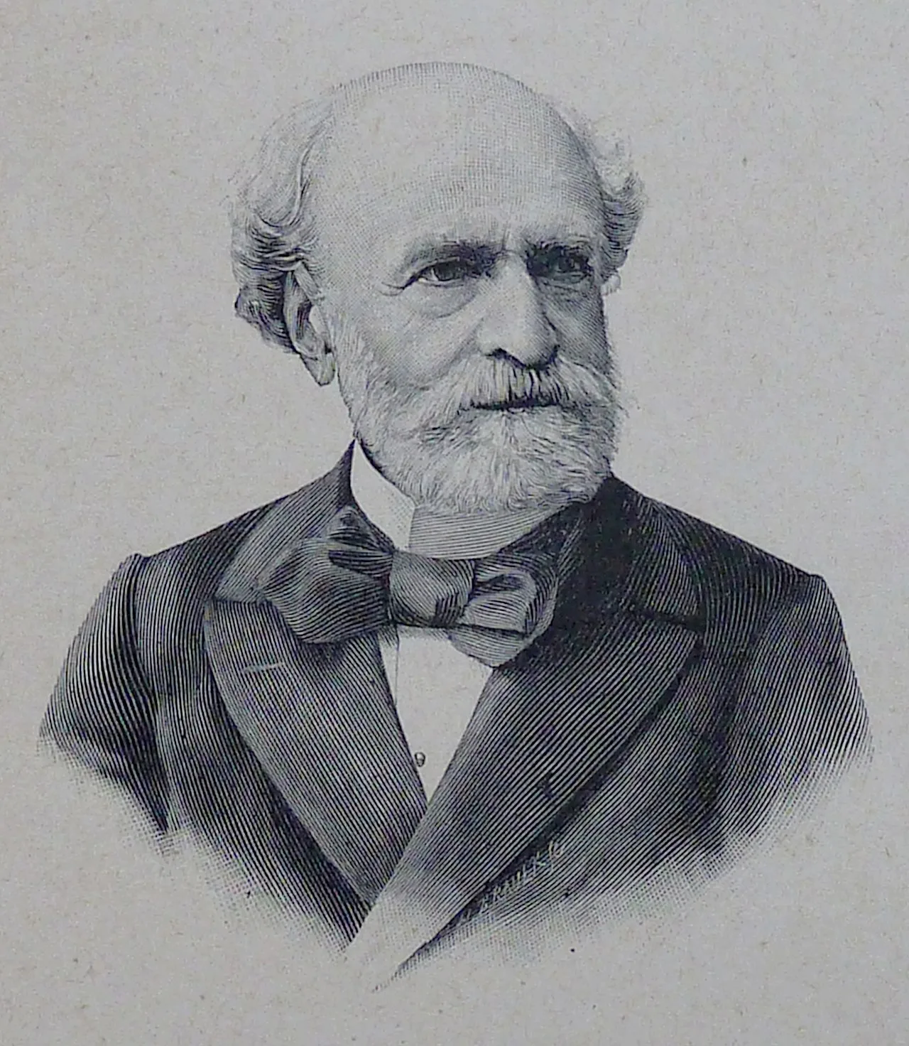 Porträt von Louis Aigoin (1817–1908) – Gedenkseite