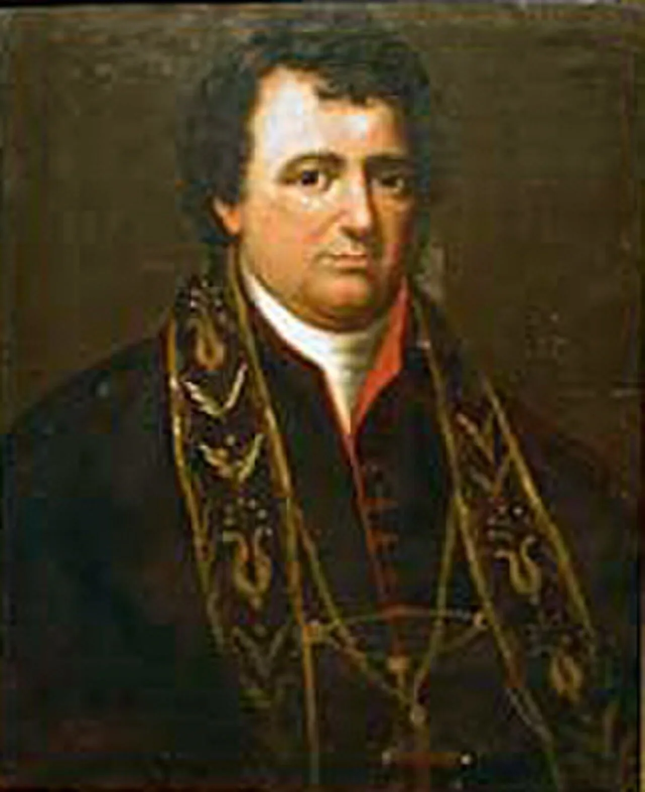 Porträt von Benedict Joseph Fenwick (1782–1846) – Gedenkseite
