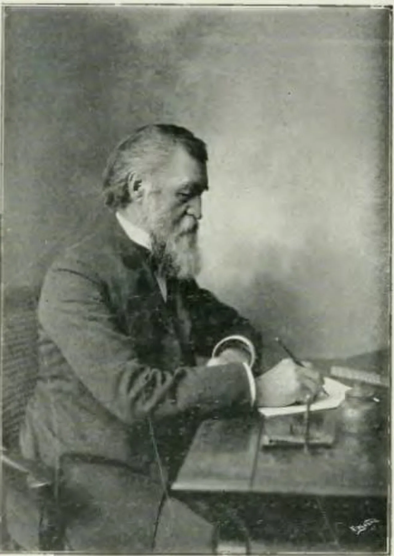 Porträt von Benjamin F. Gue (1828–1904) – Gedenkseite