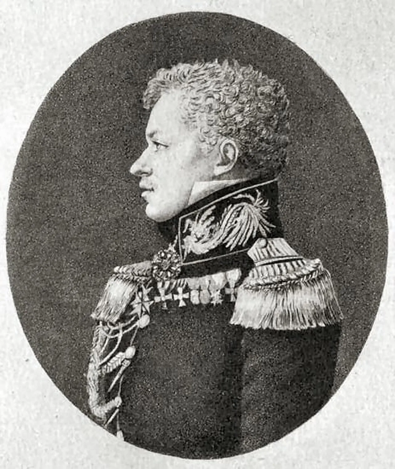 Porträt von Friedrich Schubert (1789–1865) – Gedenkseite