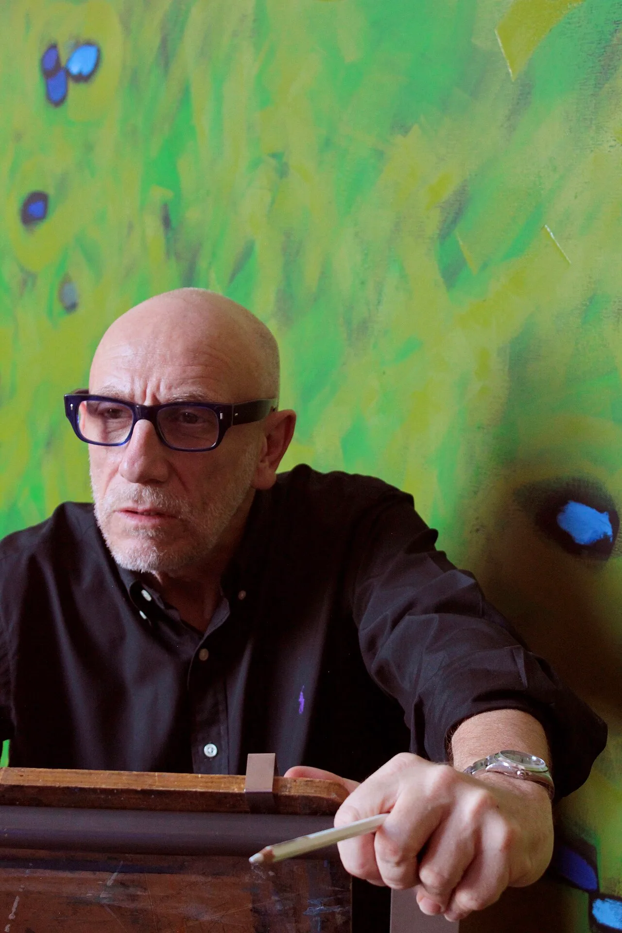 Porträt von Brian Clarke (1953–2025) – Gedenkseite