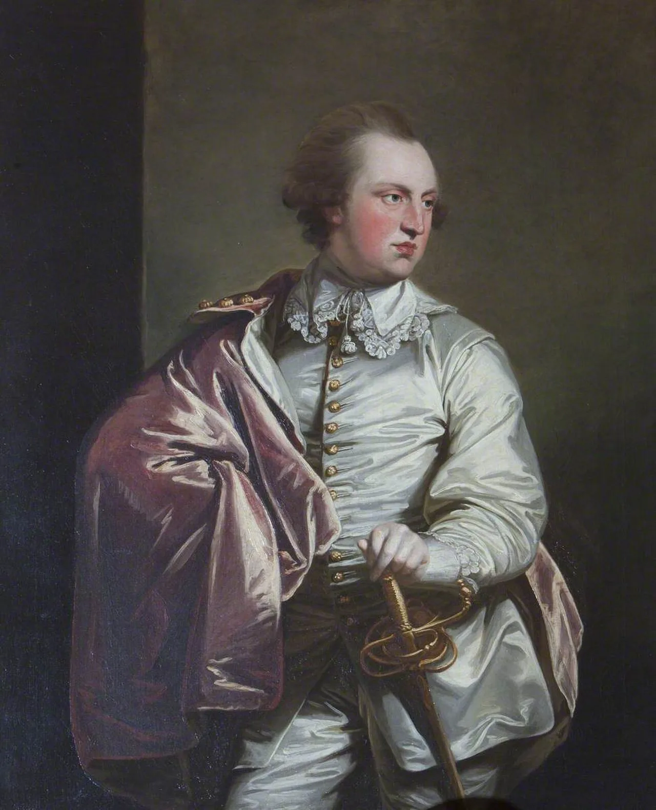 Porträt von Brownlow Cust, 1st Baron Brownlow (1744–1808) – Gedenkseite