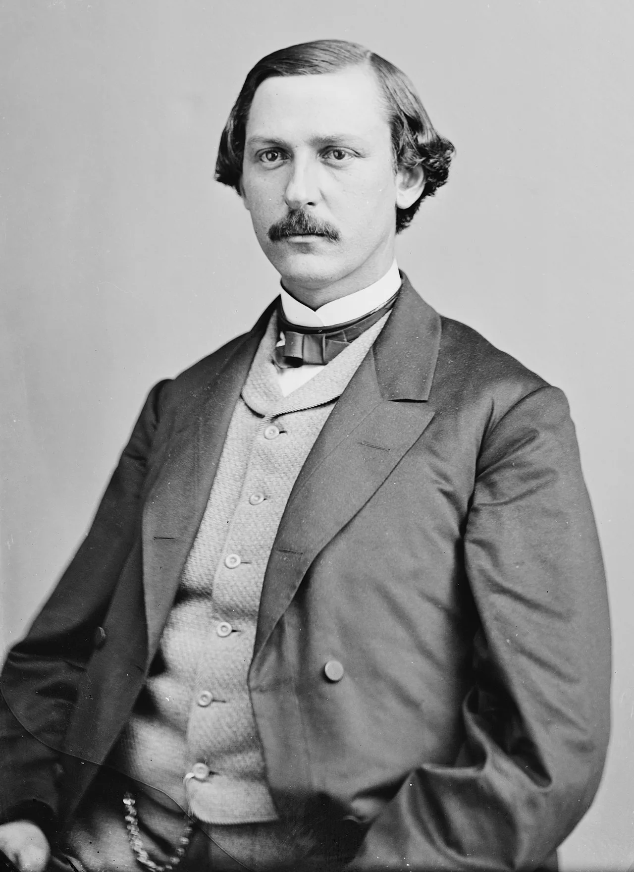 Porträt von Andrew J. Rogers (1828–1900) – Gedenkseite