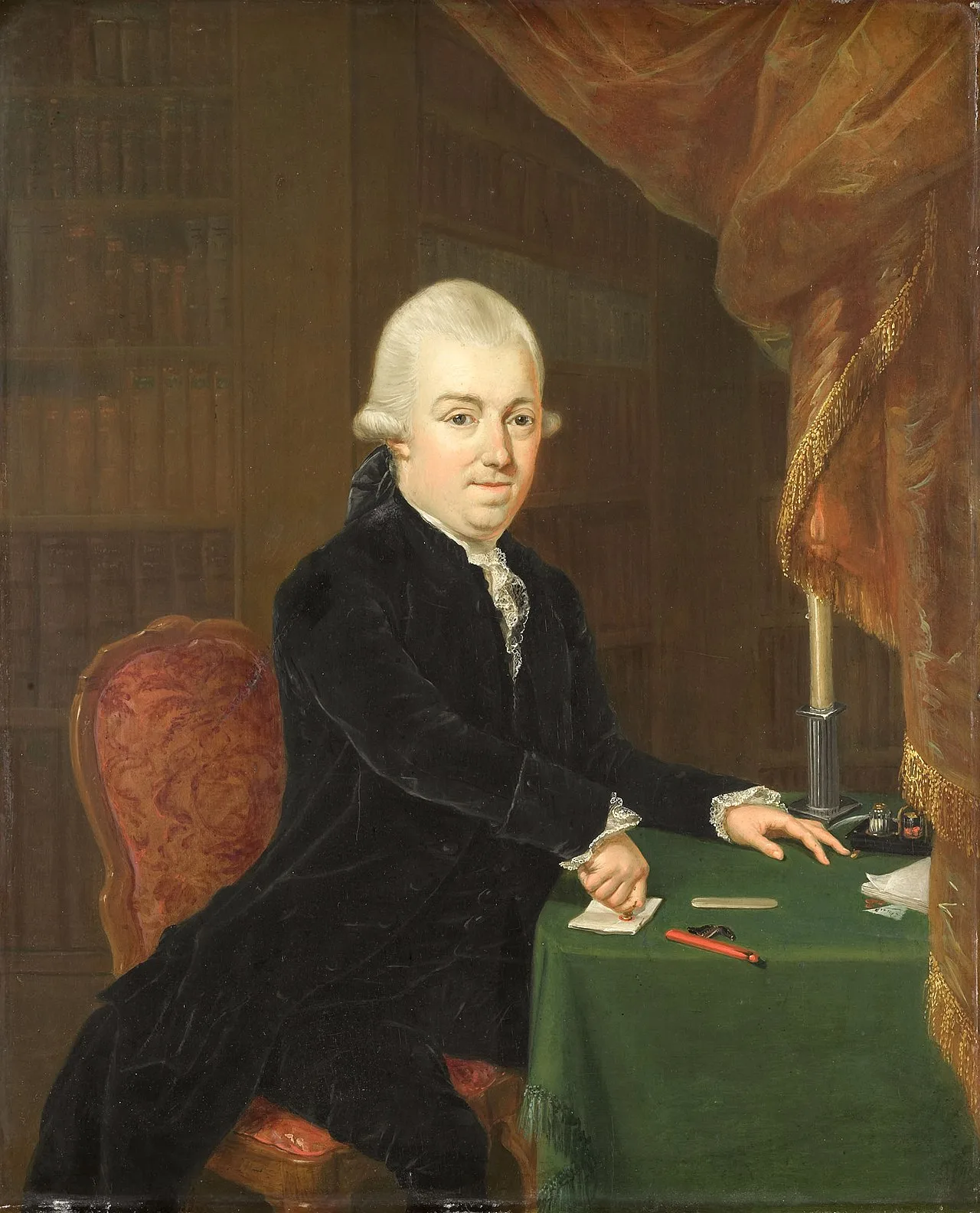 Portrait of Jan Bernd Bicker (1746–1812) – memorial page