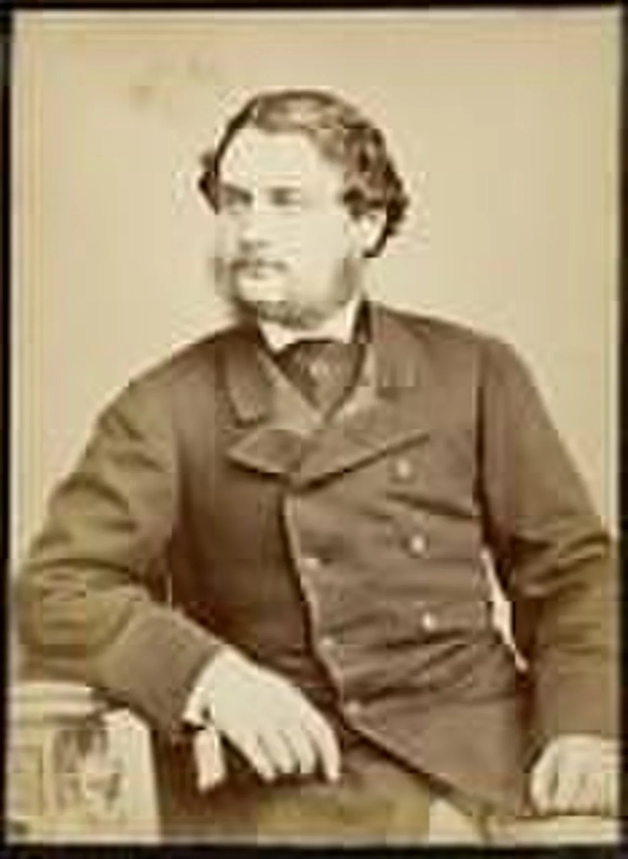 Porträt von Charles Anderson-Pelham, 3rd Earl of Yarborough (1835–1875) – Gedenkseite