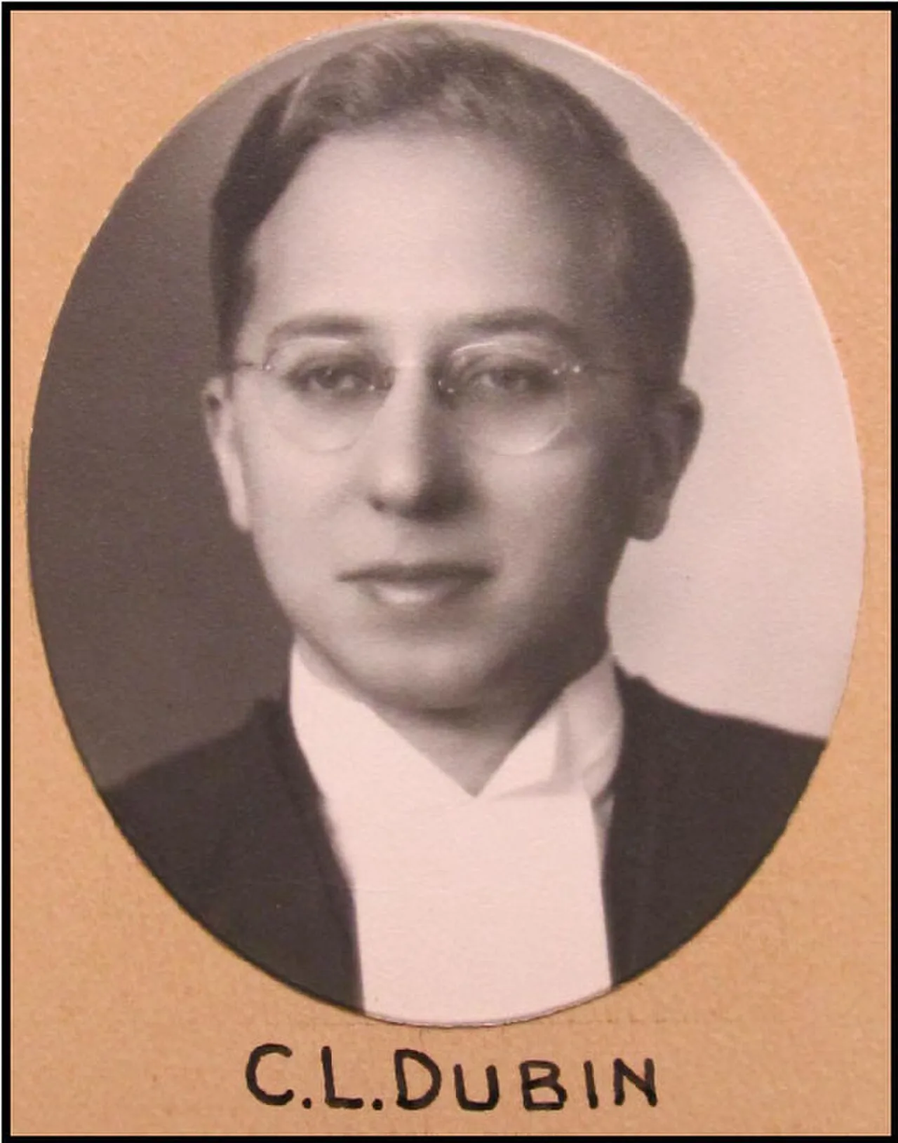 Porträt von Charles Dubin (1921–2008) – Gedenkseite