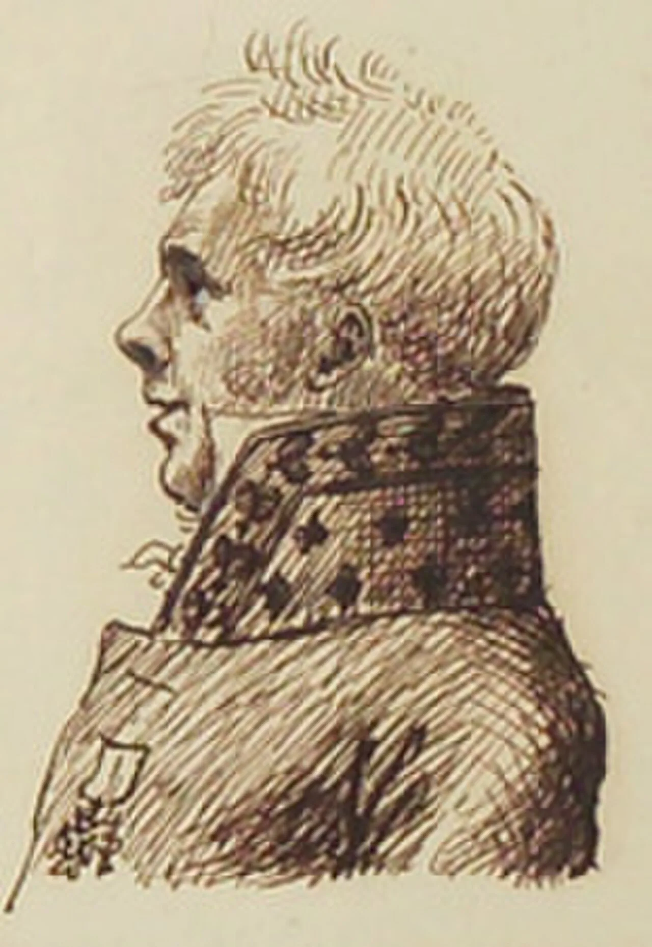 Portrait of Charles Louis Bernard de Cléron d'Haussonville (1770–1846) – memorial page