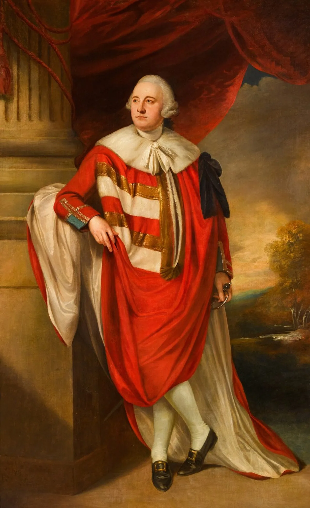 Porträt von Charles Marsham, 2nd Earl of Romney (1777–1845) – Gedenkseite