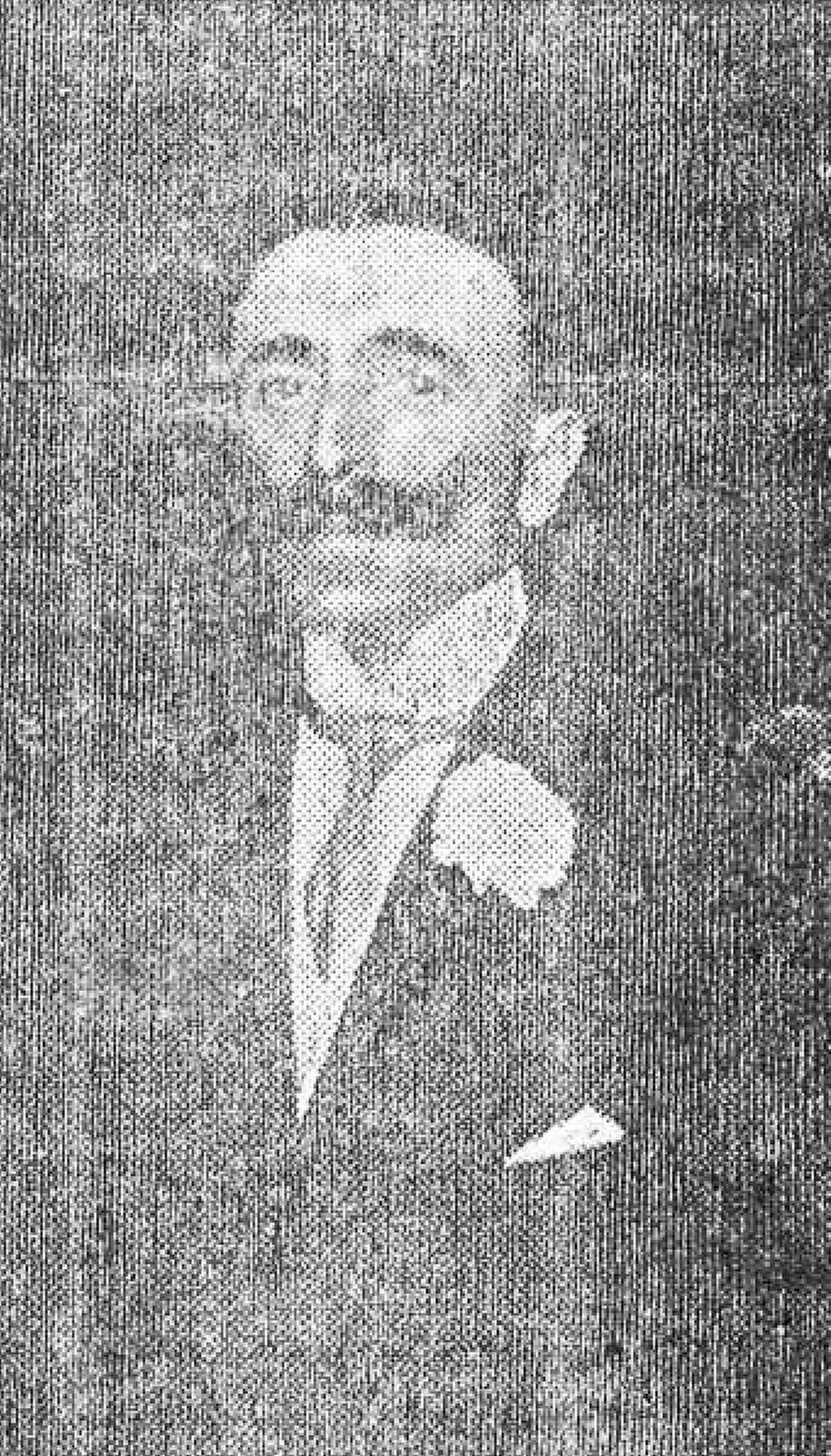 Porträt von Manuel de Mendívil (1874–1942) – Gedenkseite