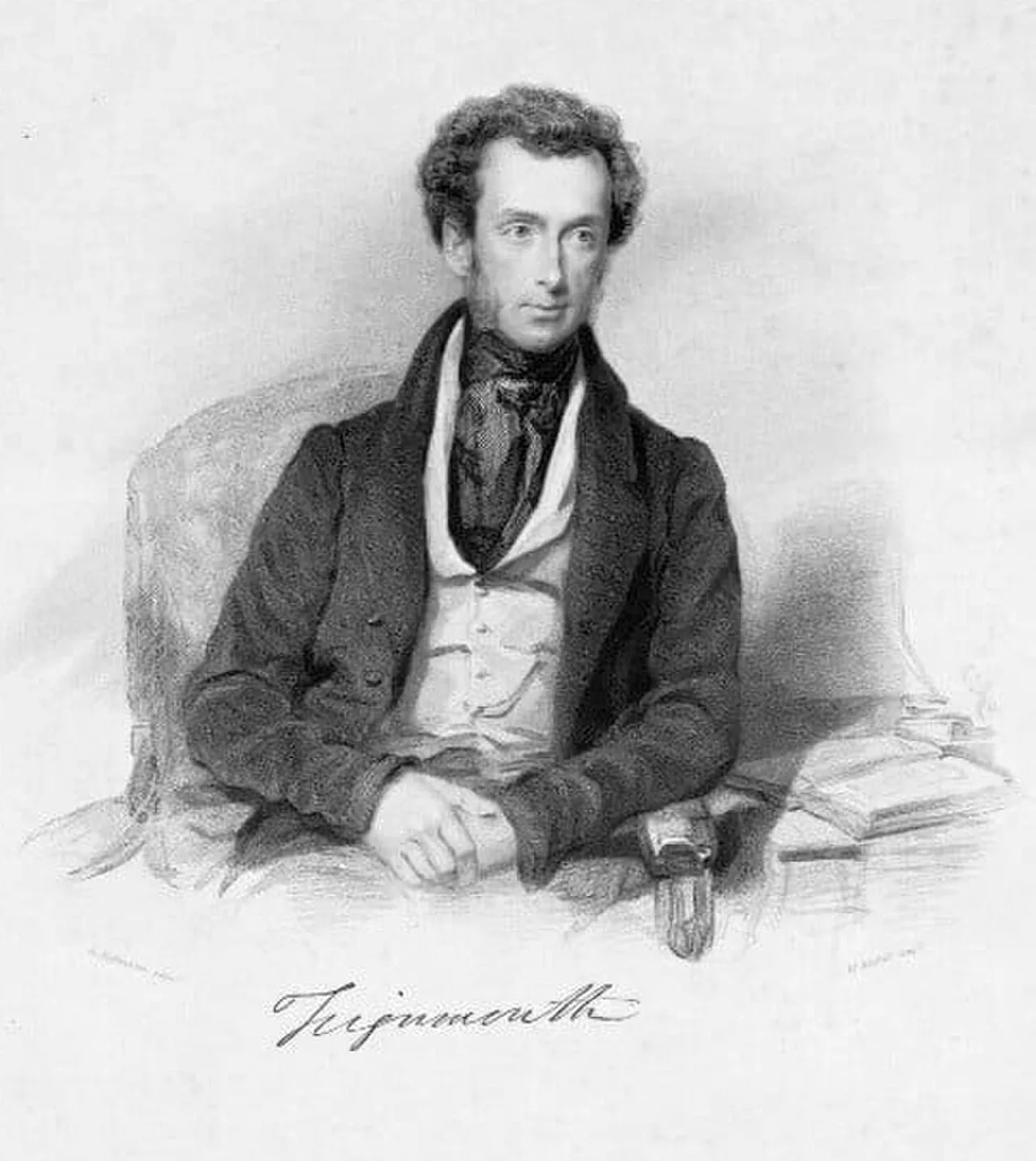 Porträt von Charles Shore, 2nd Baron Teignmouth (1796–1885) – Gedenkseite