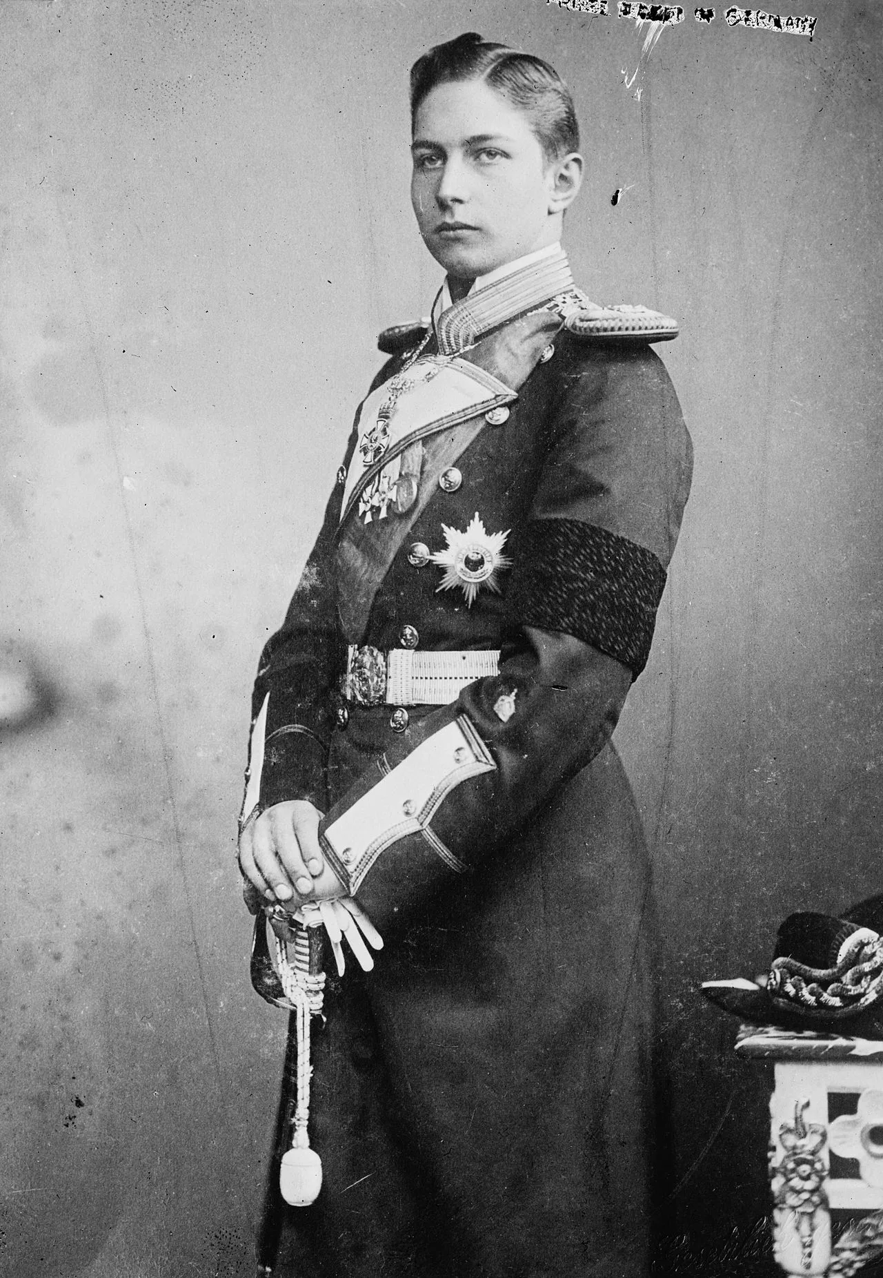 Porträt von Adalbert von Preußen (1884–1948) – Gedenkseite