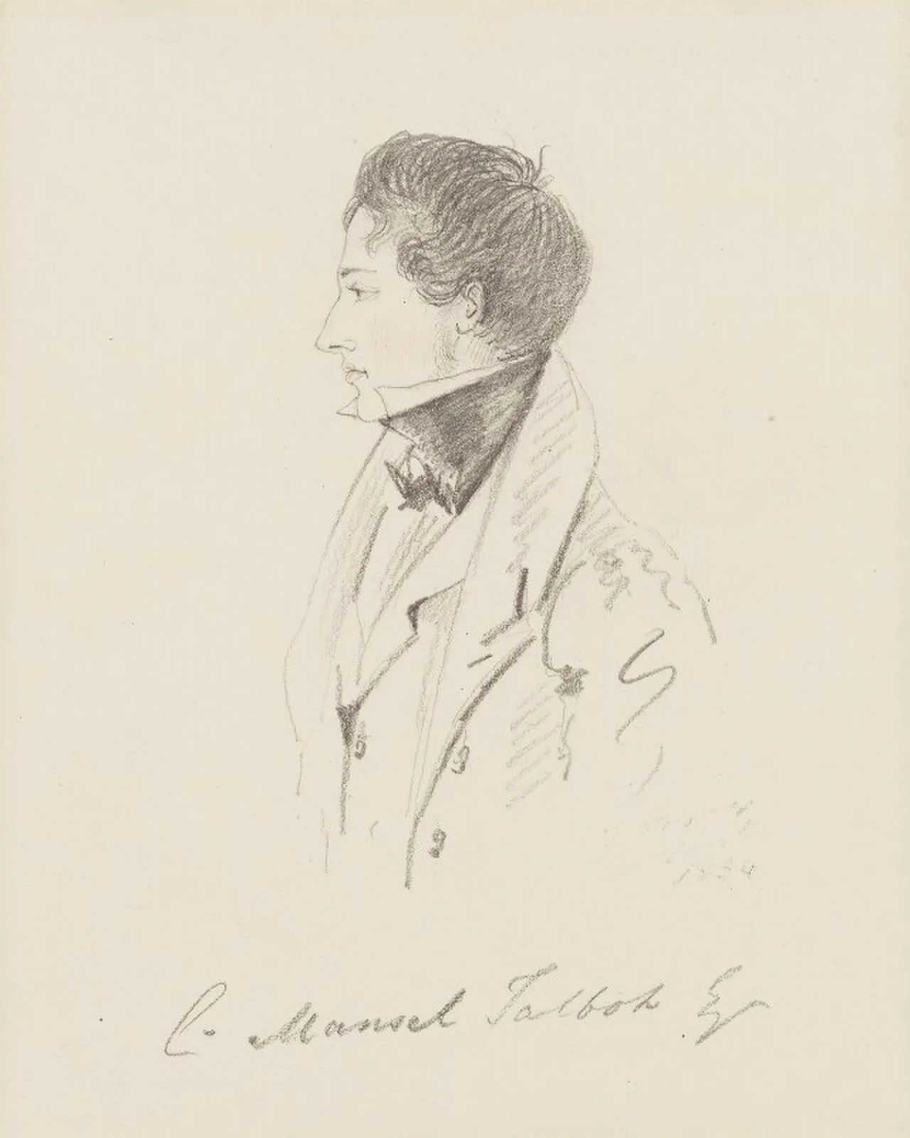 Porträt von Christopher Rice Mansel Talbot (1803–1890) – Gedenkseite