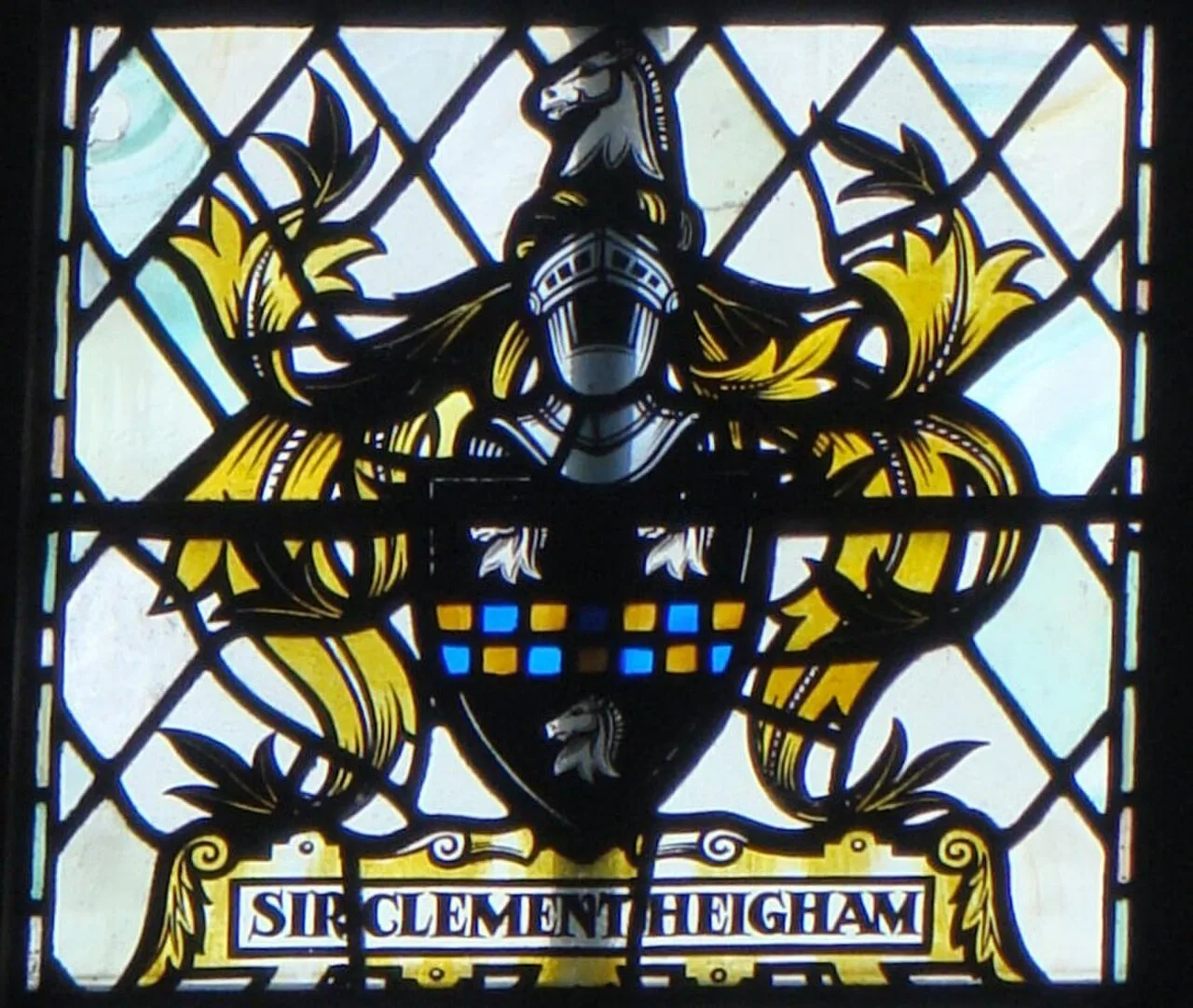 Portrait of Clement Heigham (1495–1571) – memorial page