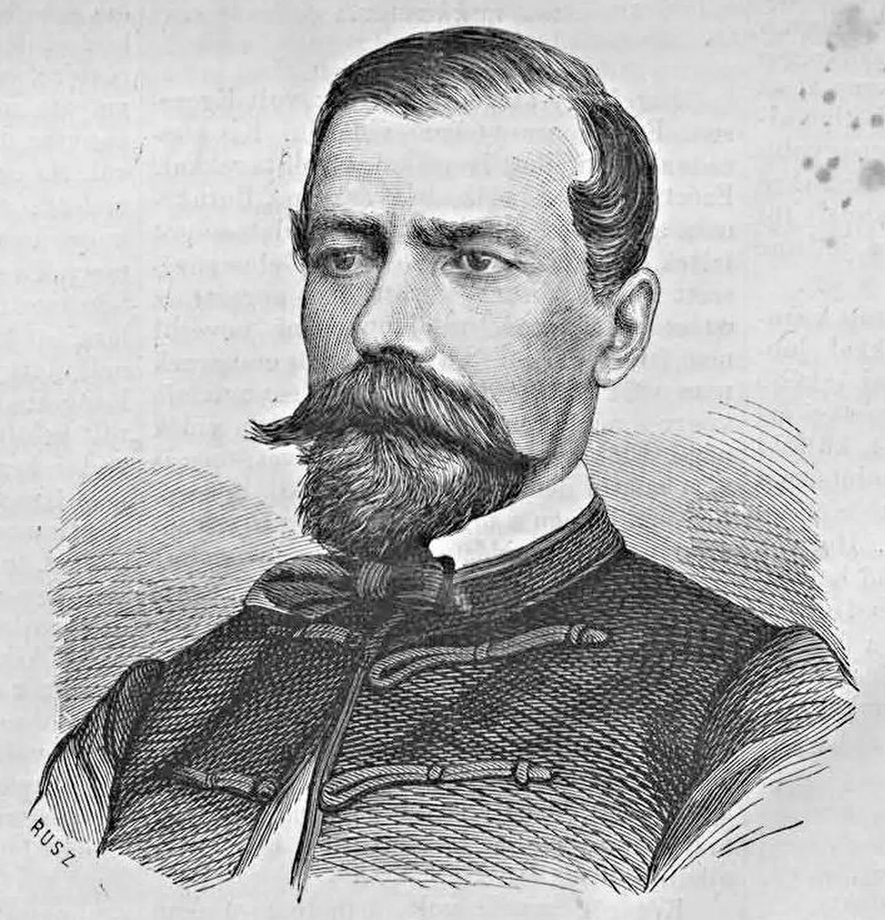Portrait of Pál Rajner (1823–1879) – memorial page