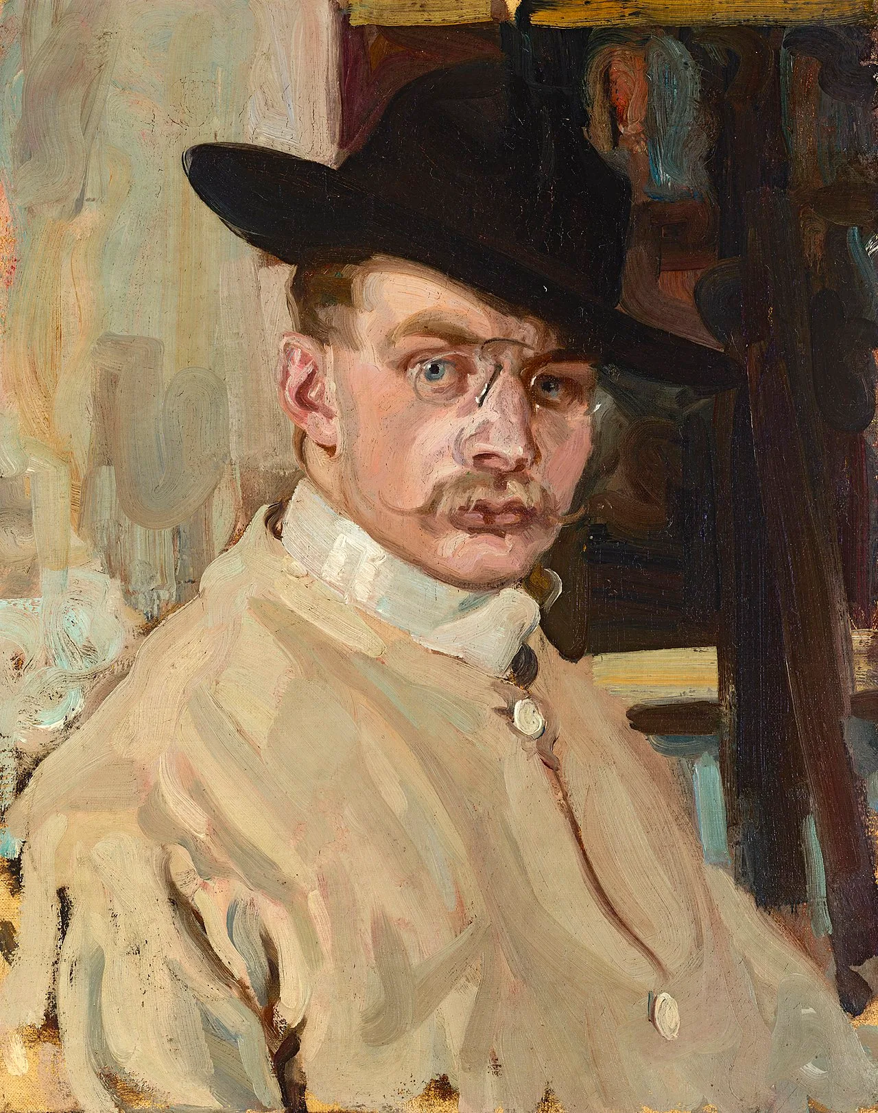 Porträt von Hans Lesker (1879–1914) – Gedenkseite