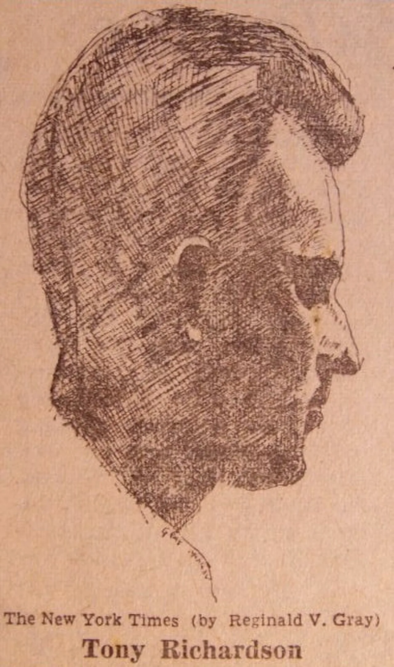 Portrait of Tony Richardson (1928–1991) – memorial page