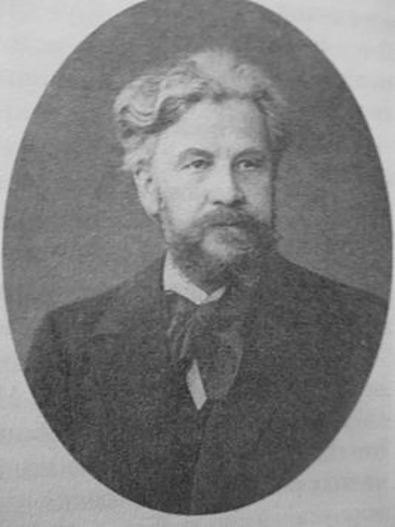 Porträt von Maximilian von Messmacher (1842–1906) – Gedenkseite