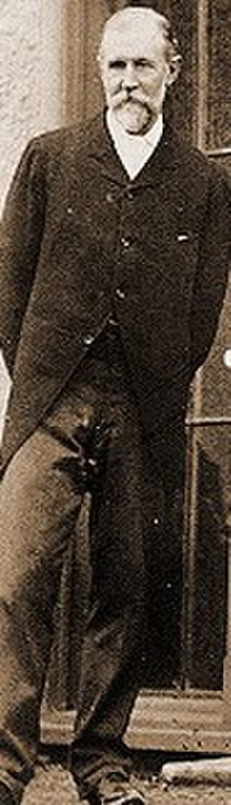 Porträt von James Baker (1830–1906) – Gedenkseite
