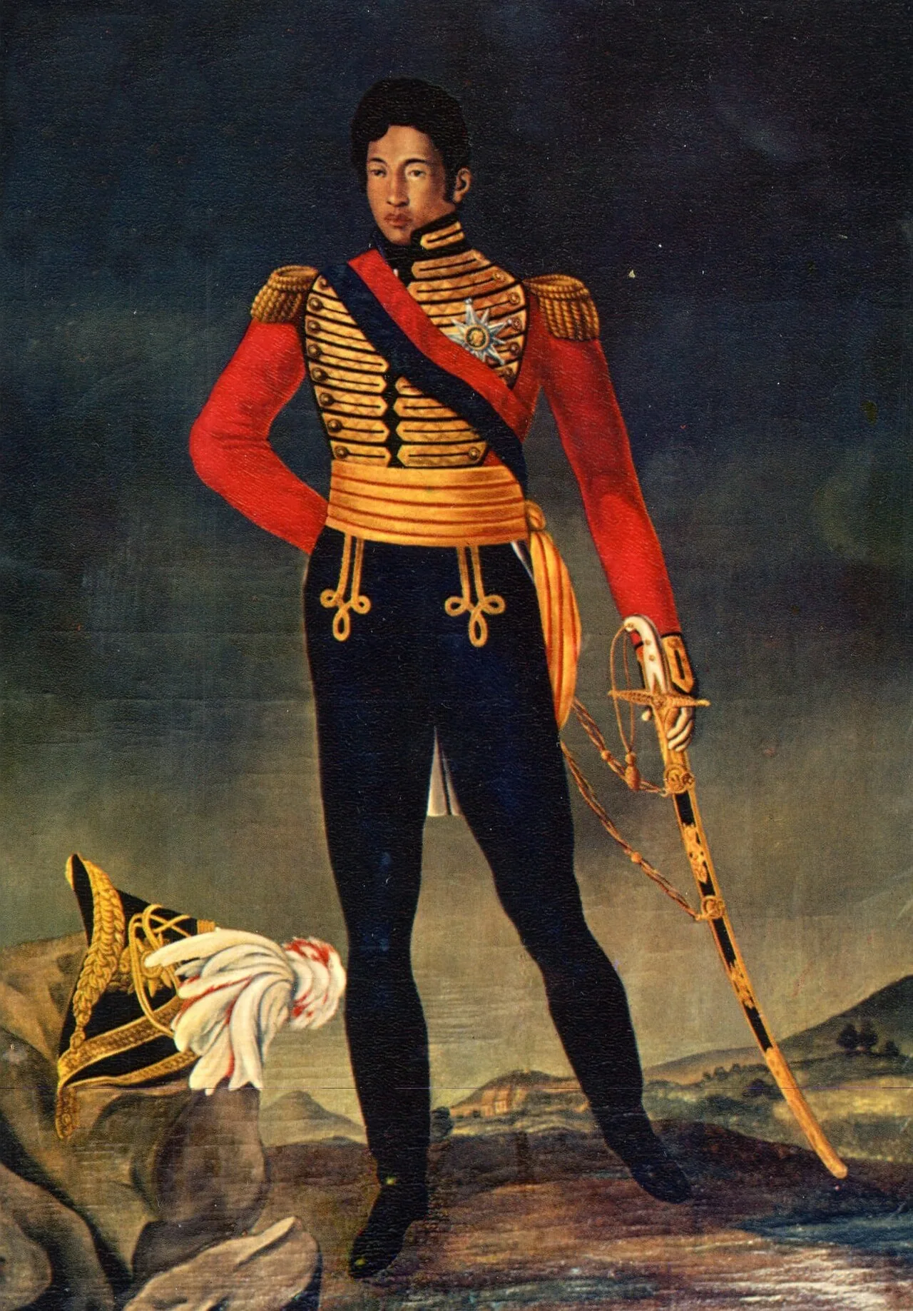 Portrait of Radama I. (1793–1828) – memorial page