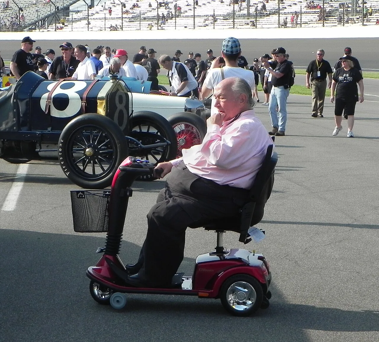 Portrait of Andy Granatelli (1923–2013) – memorial page
