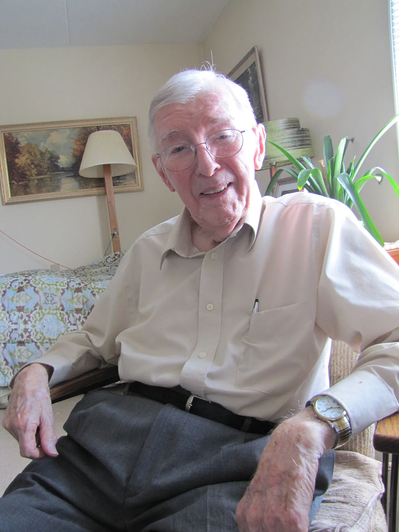 Porträt von Dieter Grau (1913–2014) – Gedenkseite