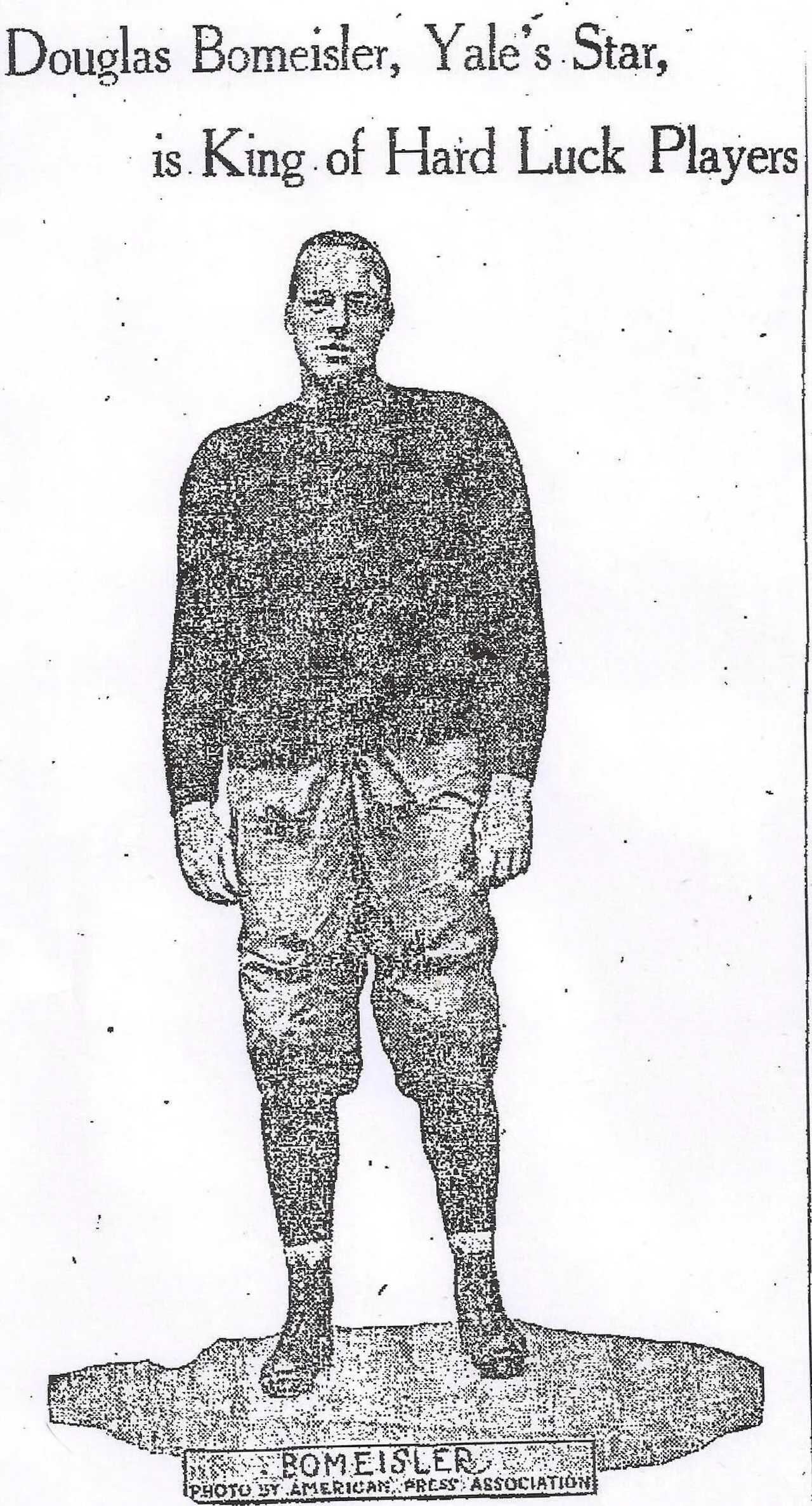 Porträt von Douglas Bomeisler (1892–1953) – Gedenkseite