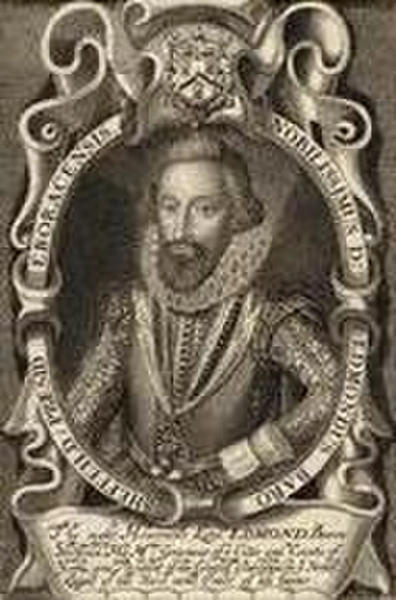Porträt von Edmund Sheffield, 1st Earl of Mulgrave (1565–1646) – Gedenkseite