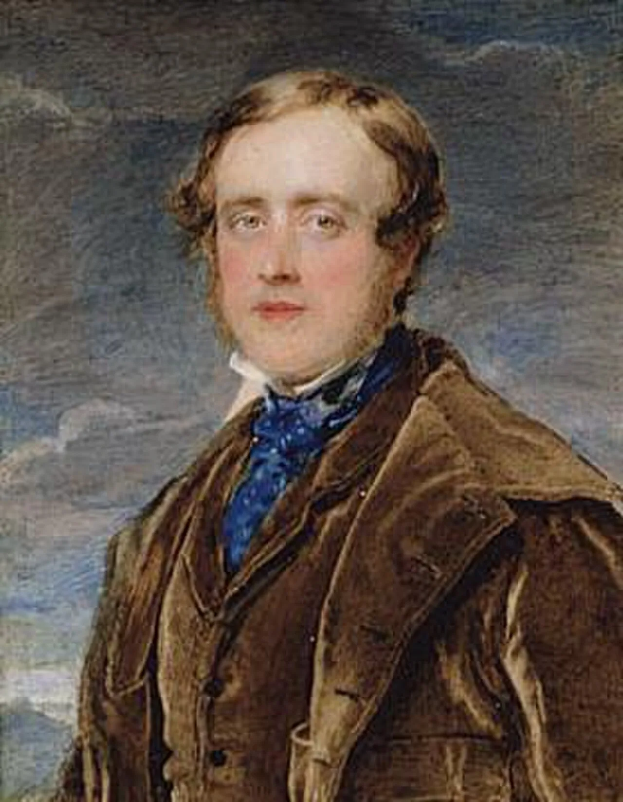 Porträt von Edward Ellice (1810–1880) – Gedenkseite