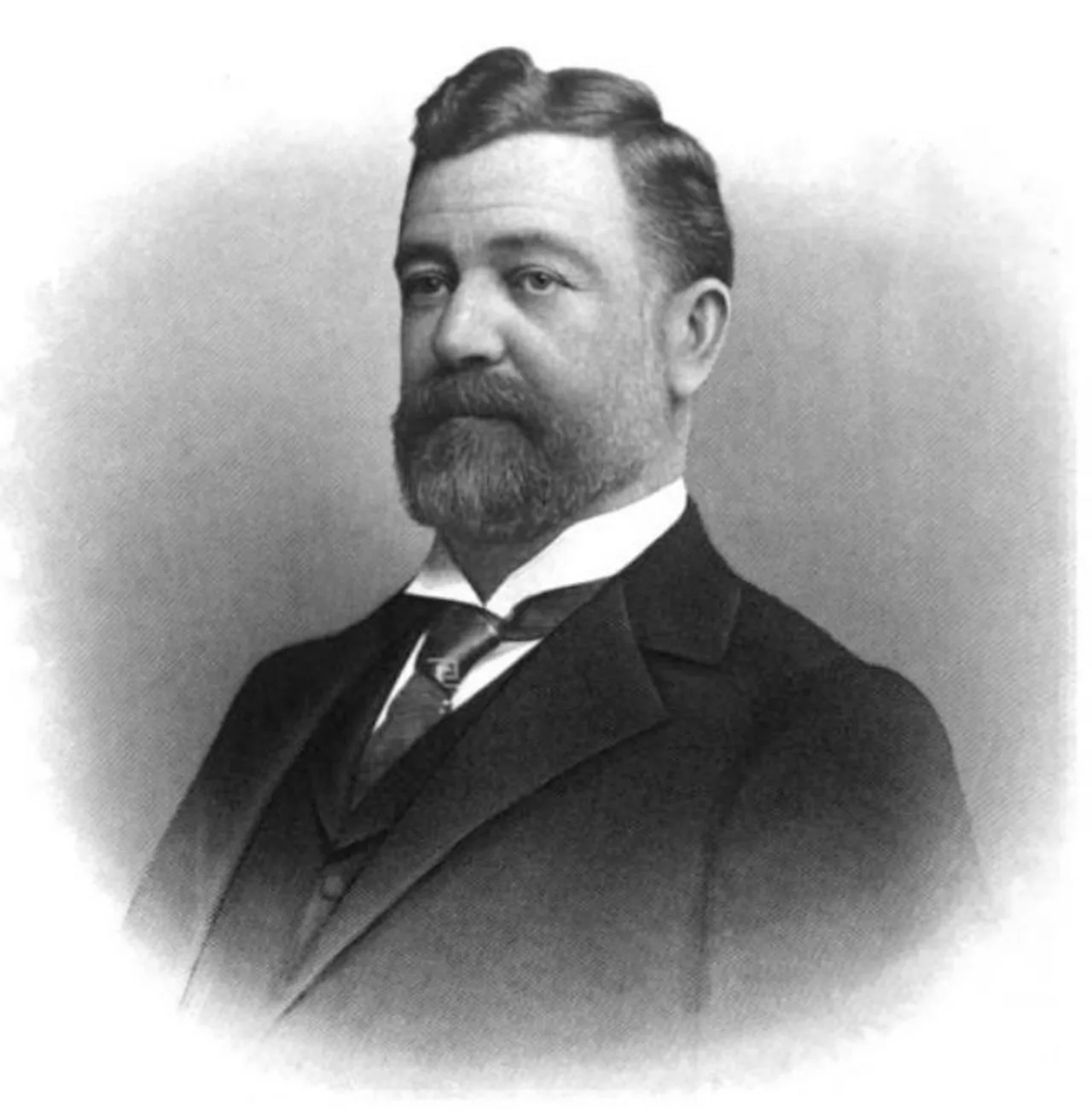Porträt von Edward Lowe Martin (1842–1912) – Gedenkseite