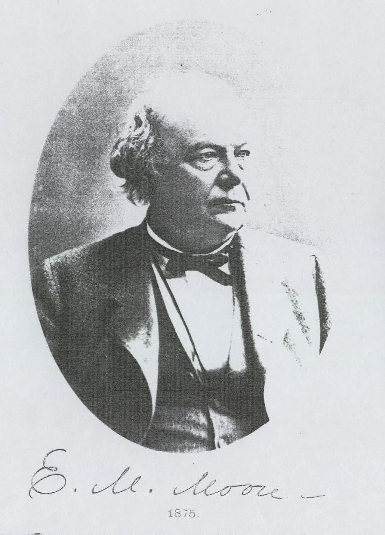 Portrait of Edward Mott Moore (1814–1902) – memorial page