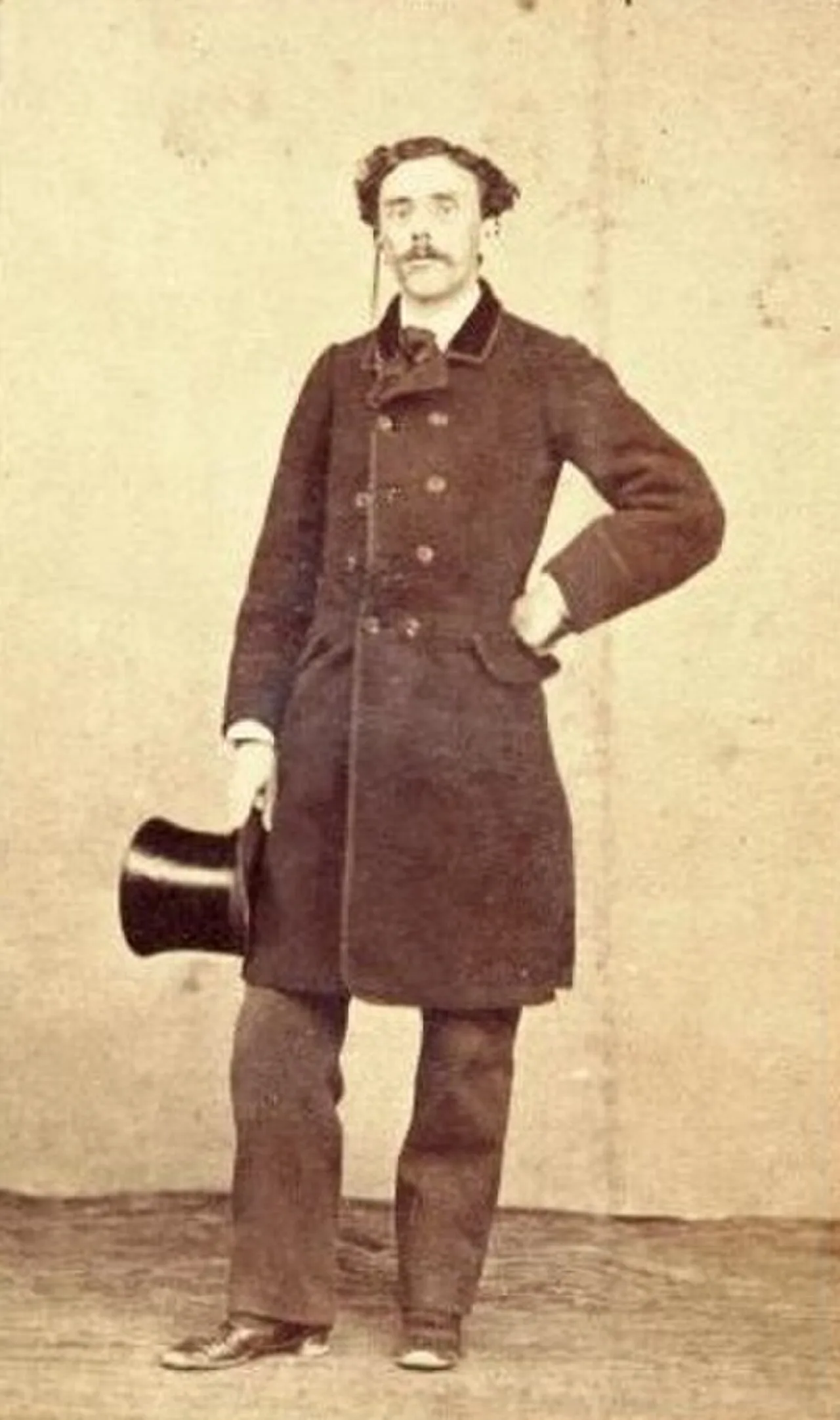Porträt von Evaristo Escalera (1833–1896) – Gedenkseite