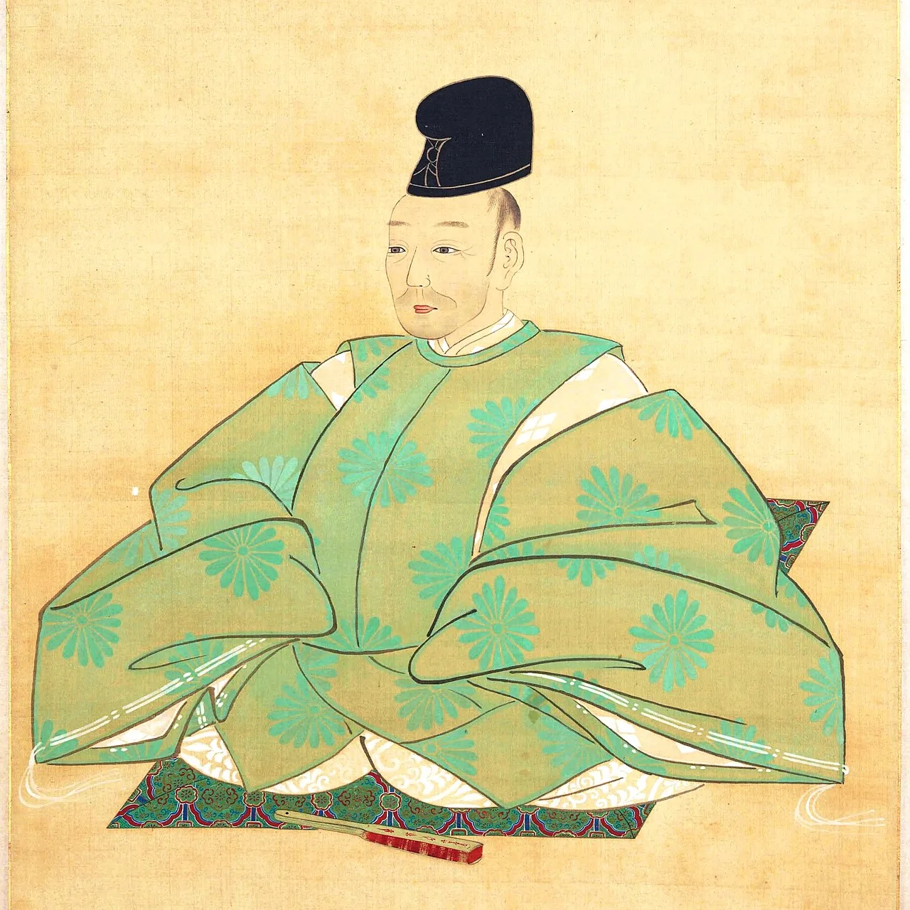 Porträt von Kan'in-no-miya Sukehito-shinnō (1733–1794) – Gedenkseite