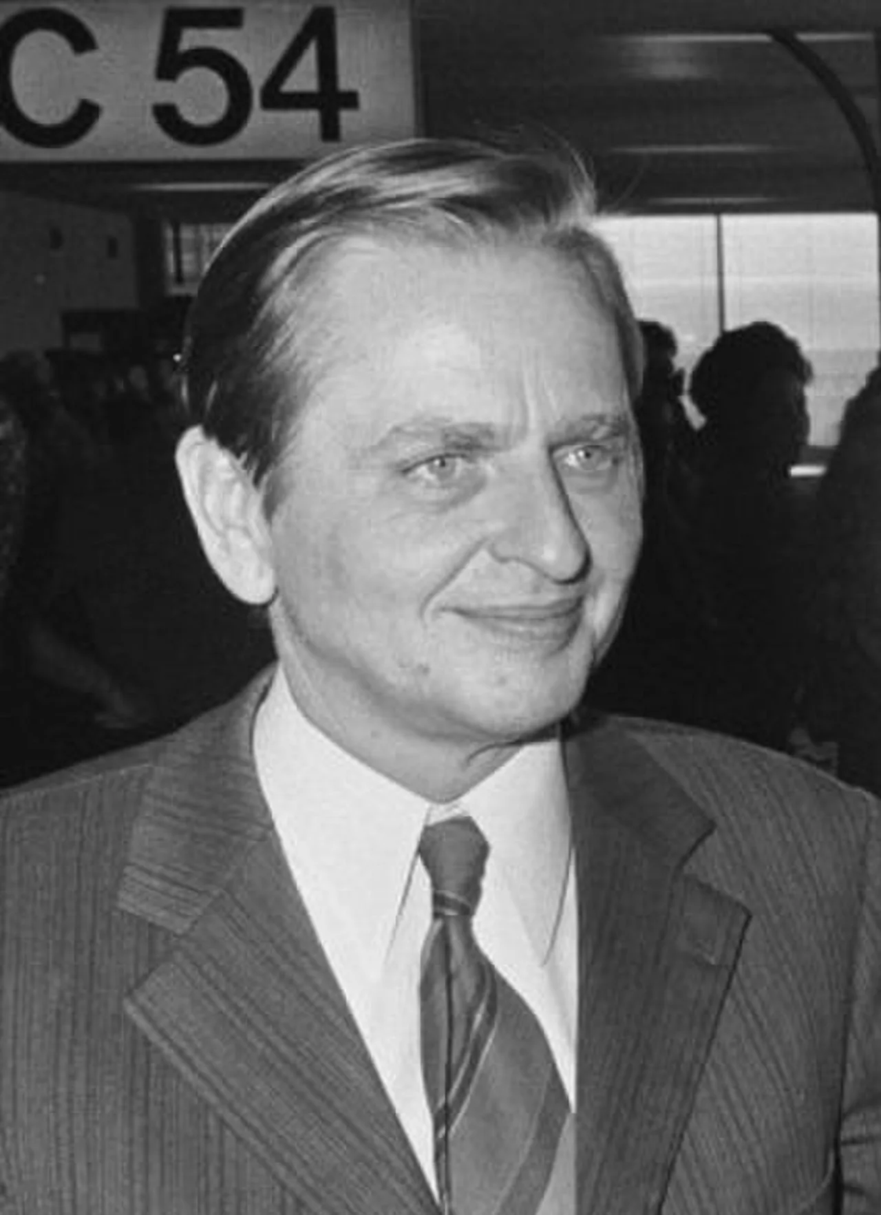 Porträt von Olof Palme (1927–1986) – Gedenkseite