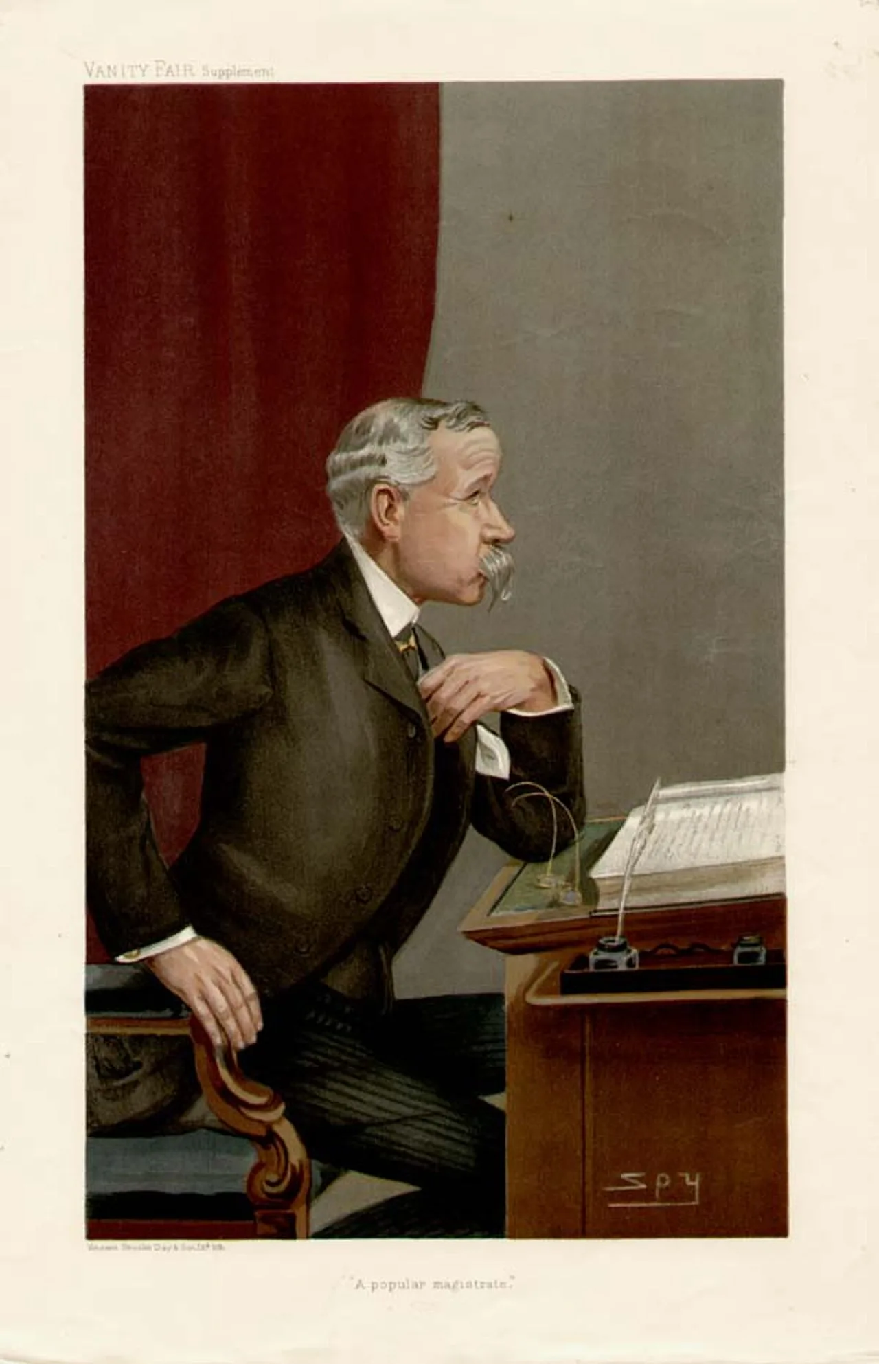 Porträt von Ernest Baggallay (1850–1931) – Gedenkseite