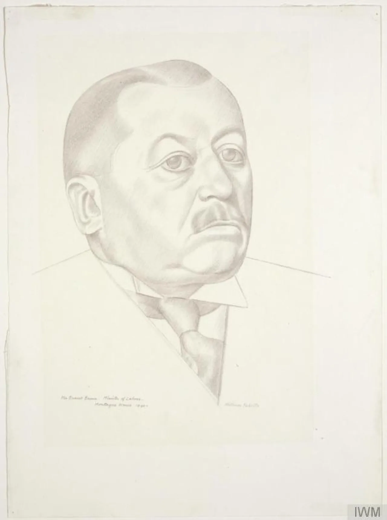 Porträt von Ernest Brown (1881–1962) – Gedenkseite