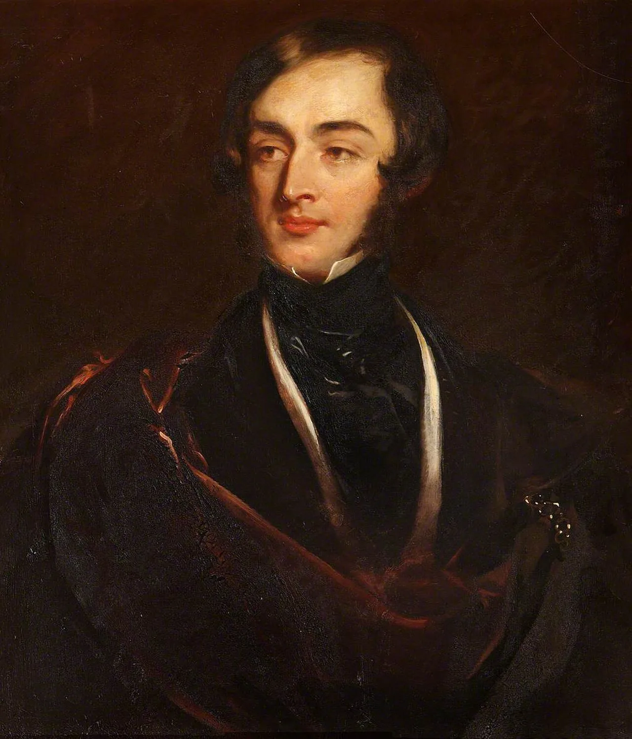 Porträt von Ernest Brudenell-Bruce, 3rd Marquess of Ailesbury (1811–1886) – Gedenkseite